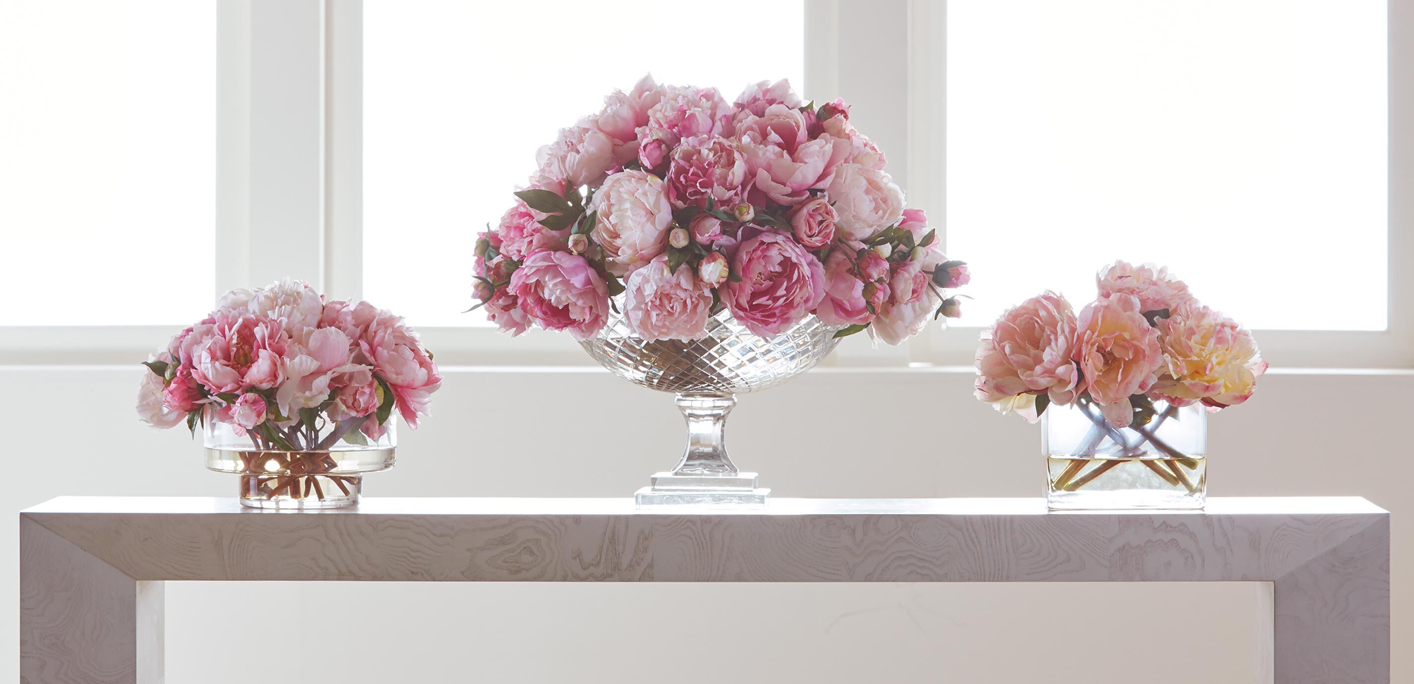 Peonies in Cut Glass Bowl_4