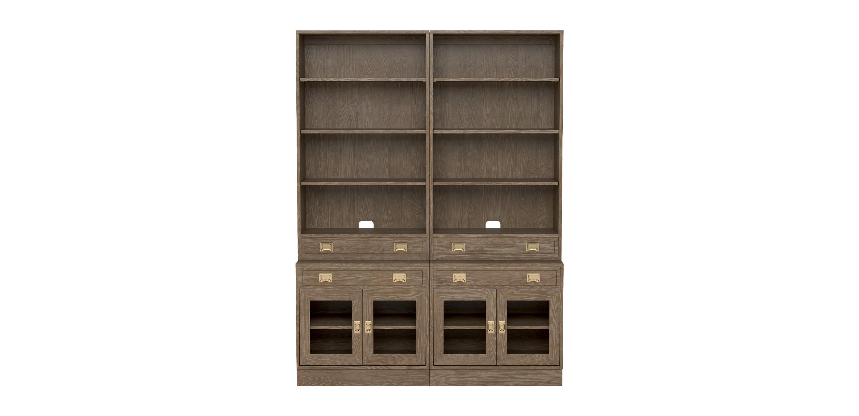 Callum Double Bookcase