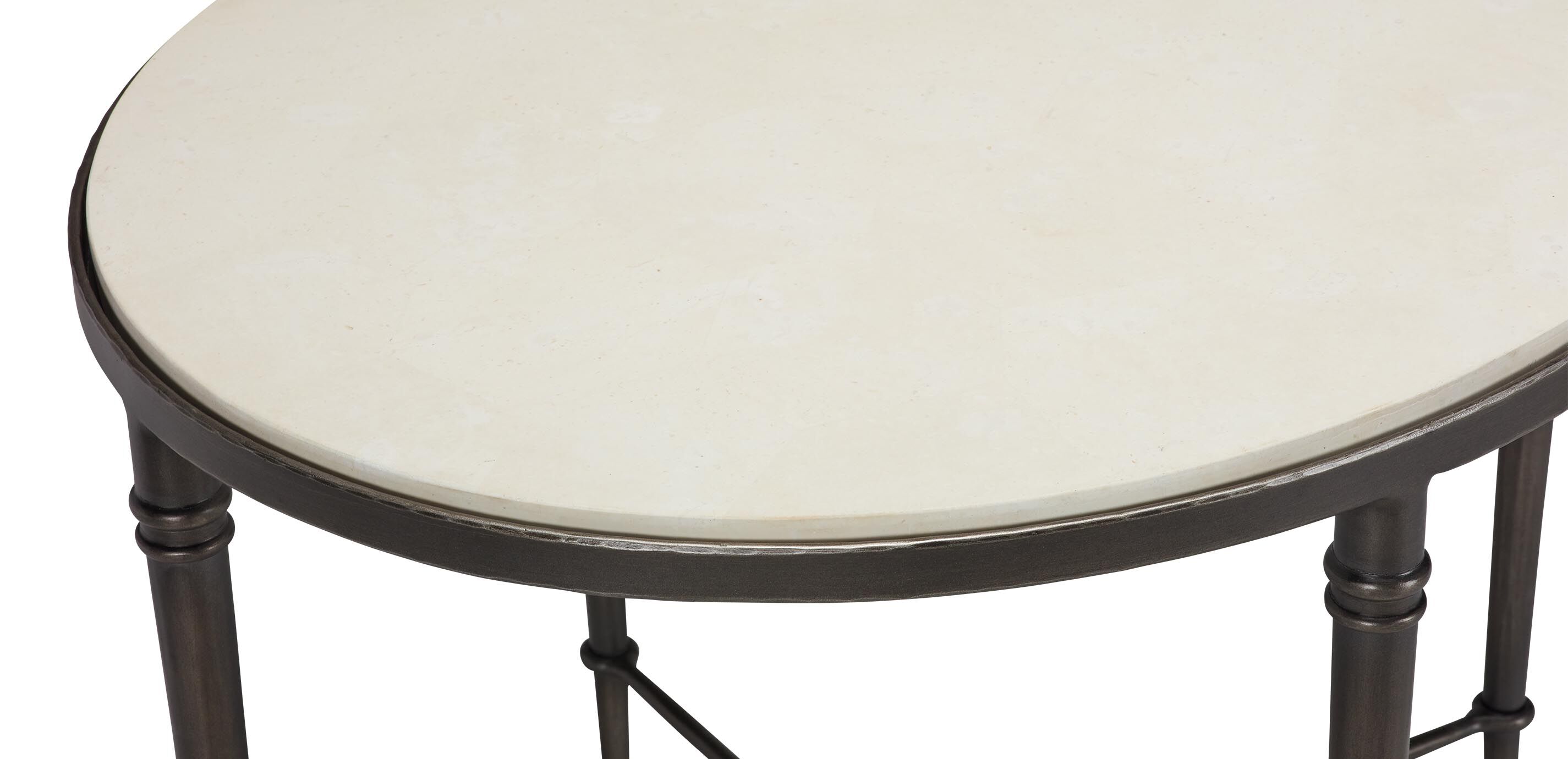 Valeria Stone-Top Oval End Table_4