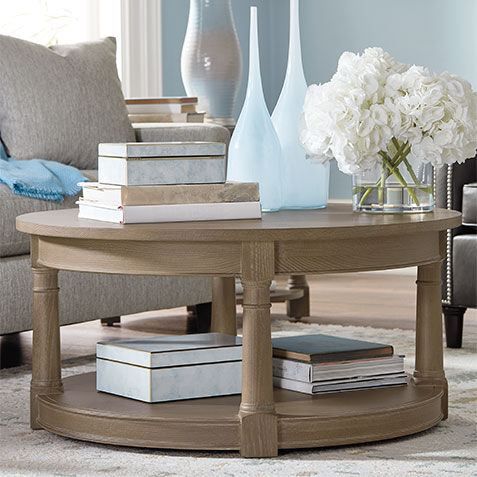 Connall 38" Round Coffee Table Product Tile Hover Image C58405