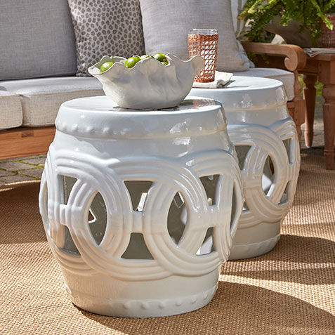 Si&egrave;ge de Jardin Motifs Anneaux Product Tile Hover Image 425000