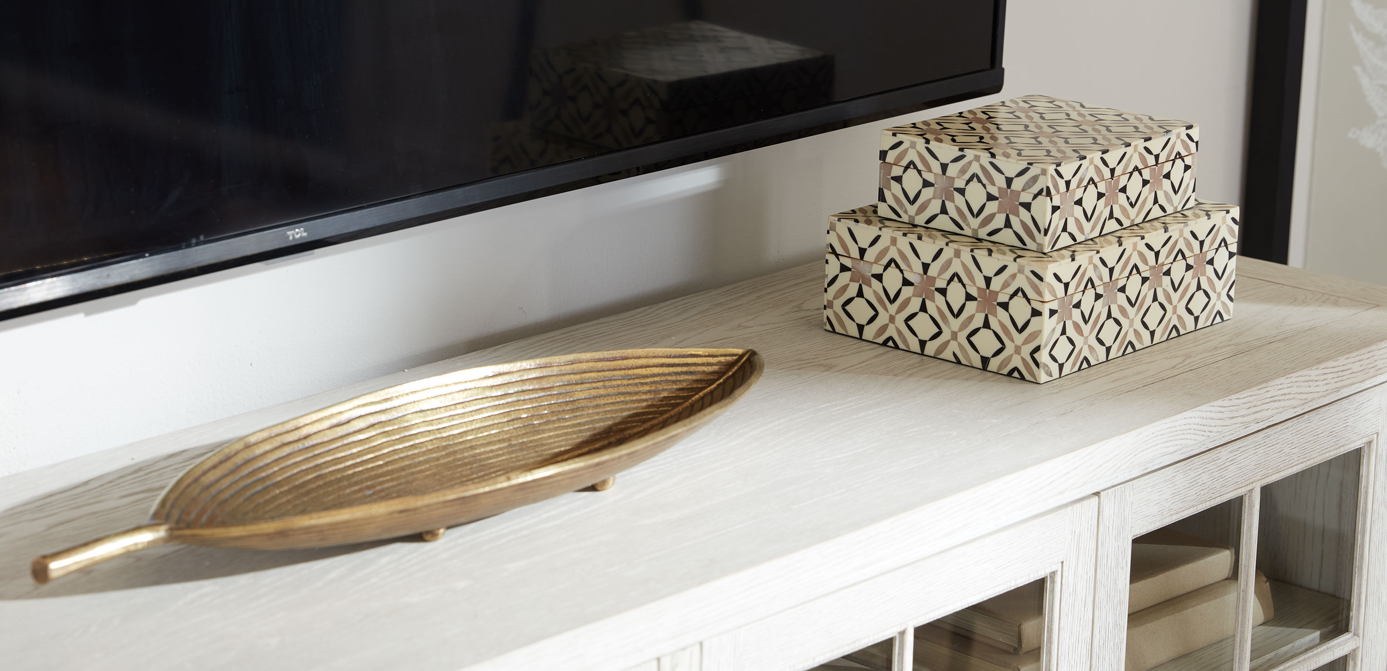 Antiqued Leaf Tray_5