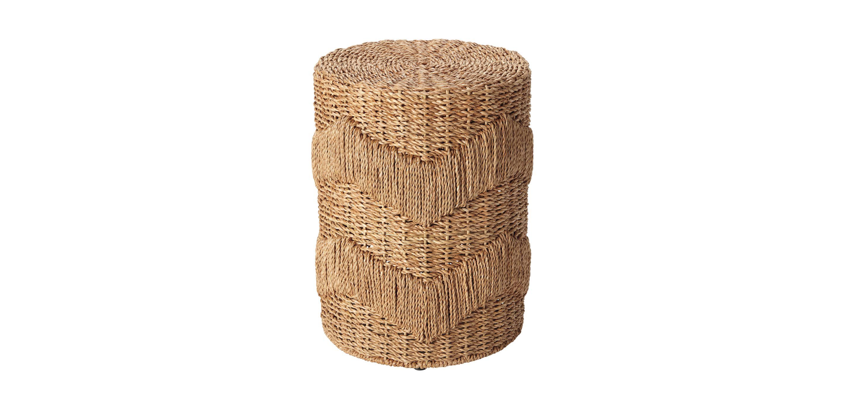 Hannah Woven Seagrass Accent Table