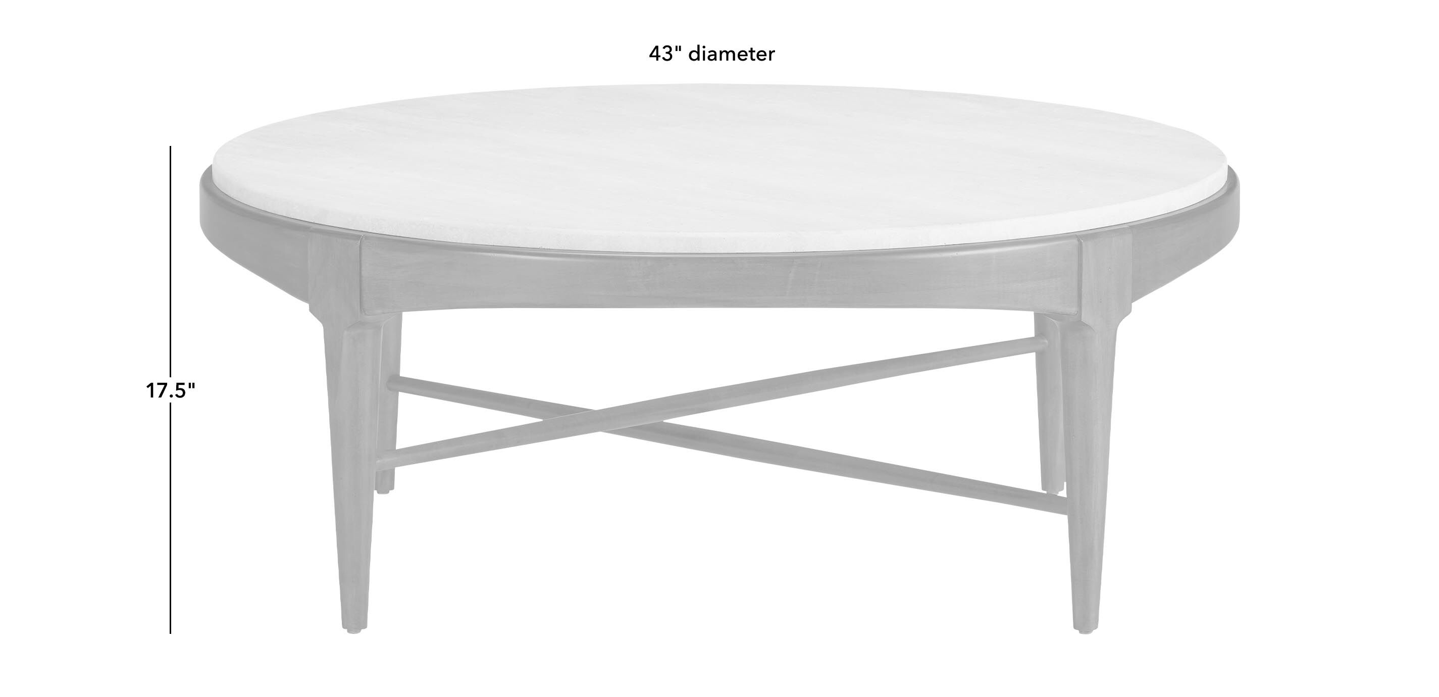 Draper Round Travertine Coffee Table_3