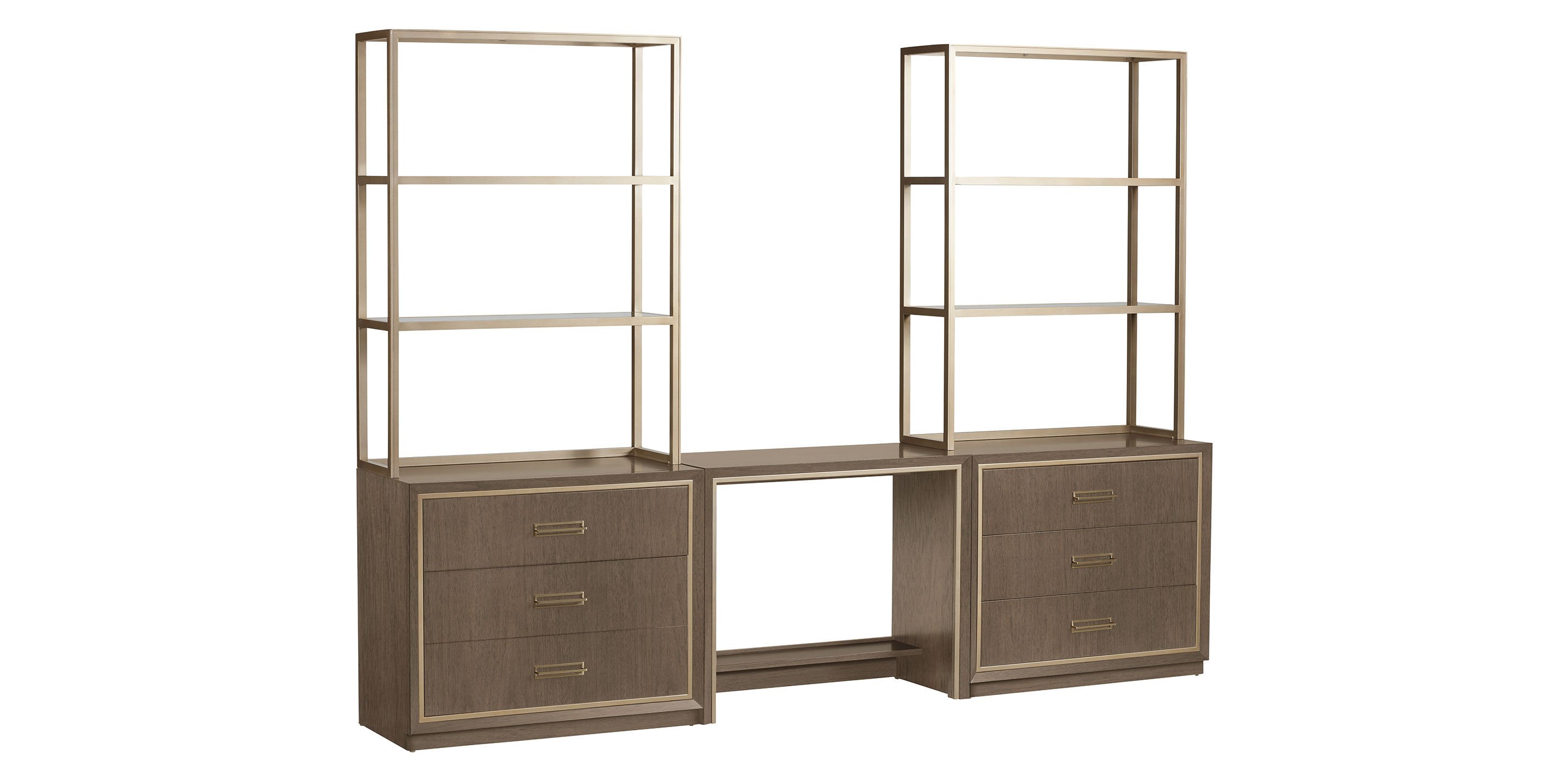 Faraday Classic Three-Piece Office Island_1