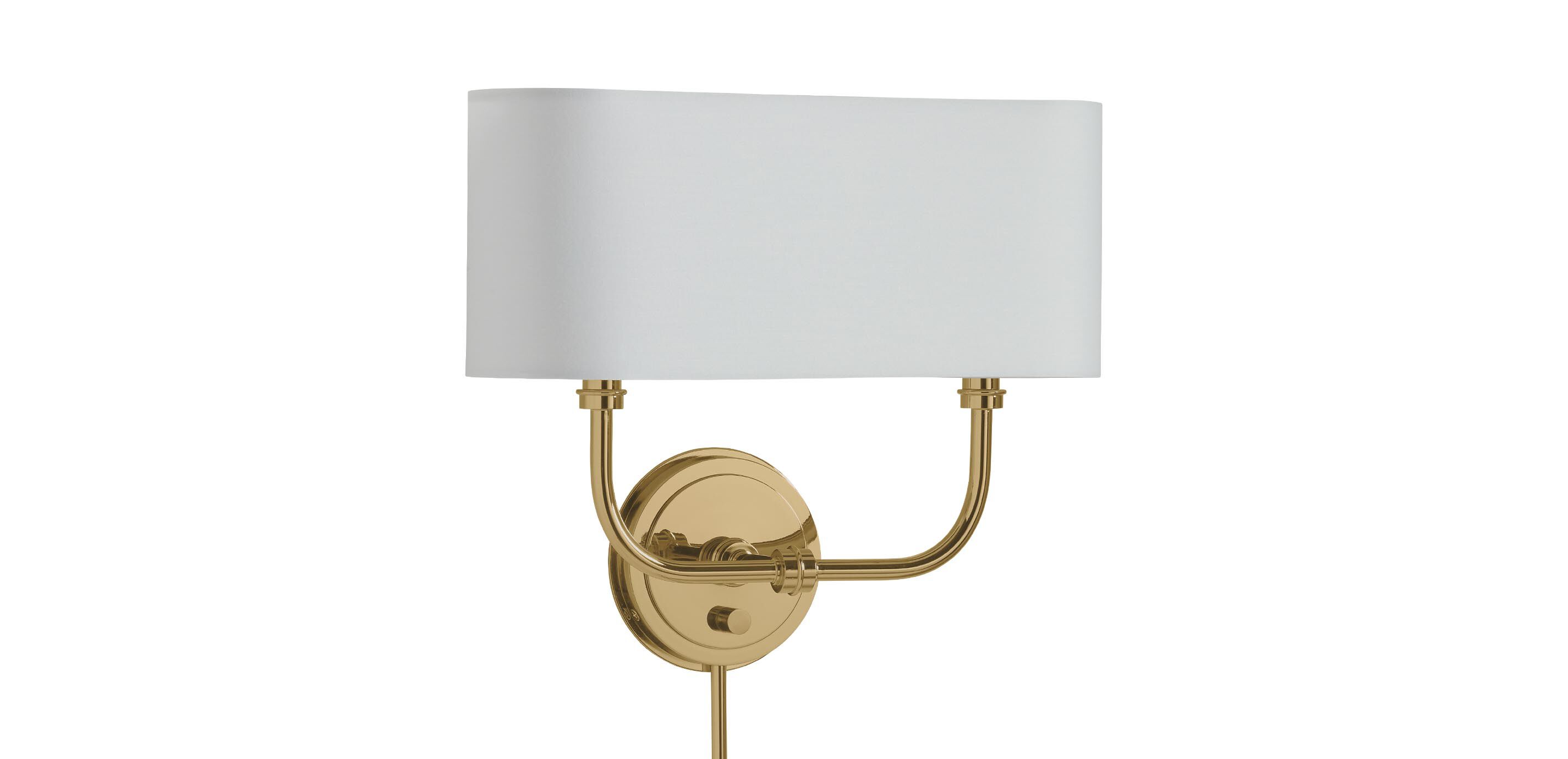 Zara Shaded Wall Sconce, Hardwire/Plug-In_1