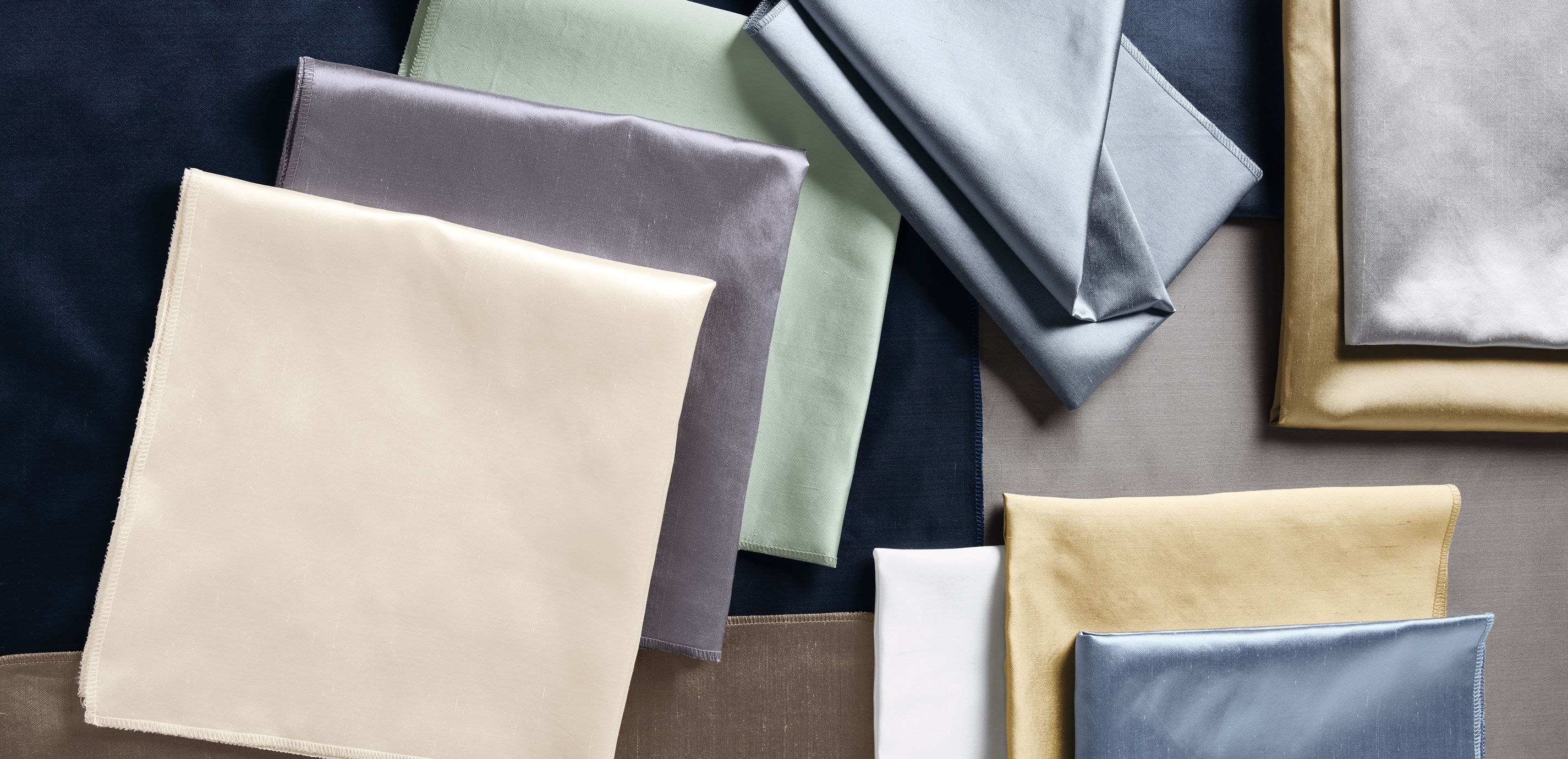 Satin Dupioni Fabric, White Fabric By the Yard_1