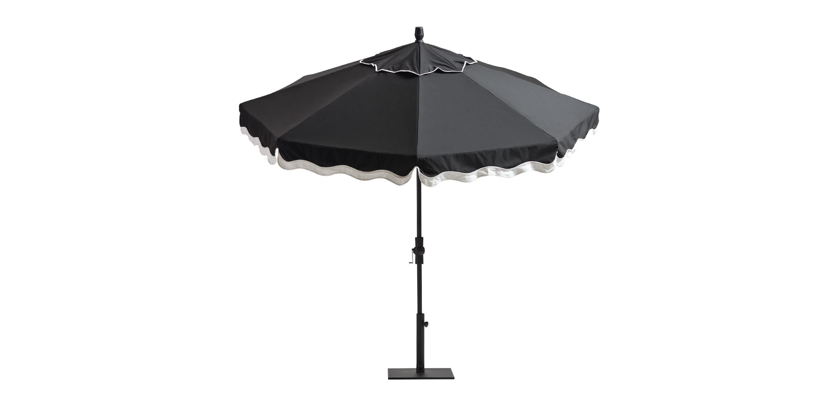 9' Collar-Tilt Umbrella with Wave Canopy_1