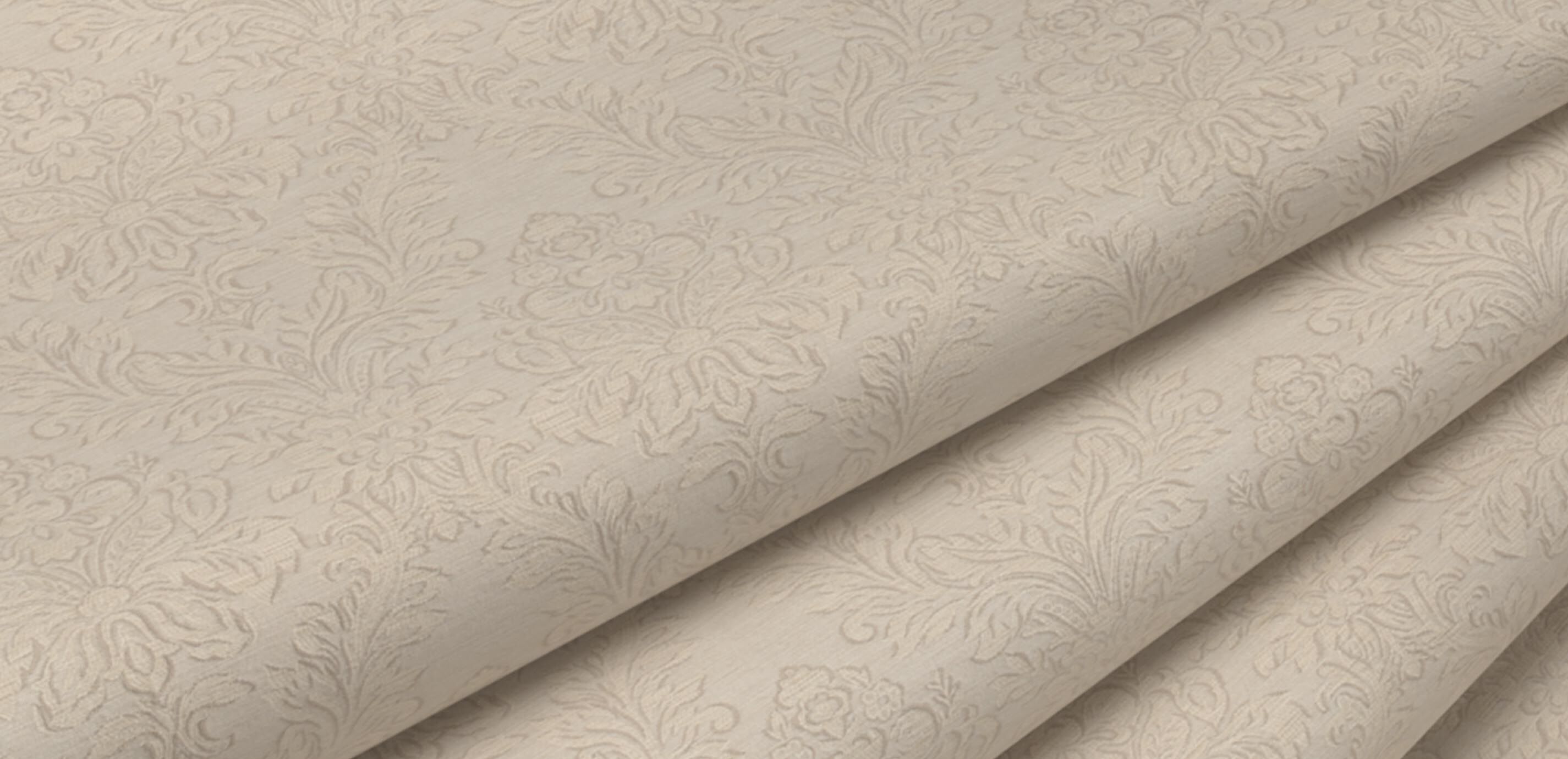 Camelia Ecru Fabric By the Yard_1