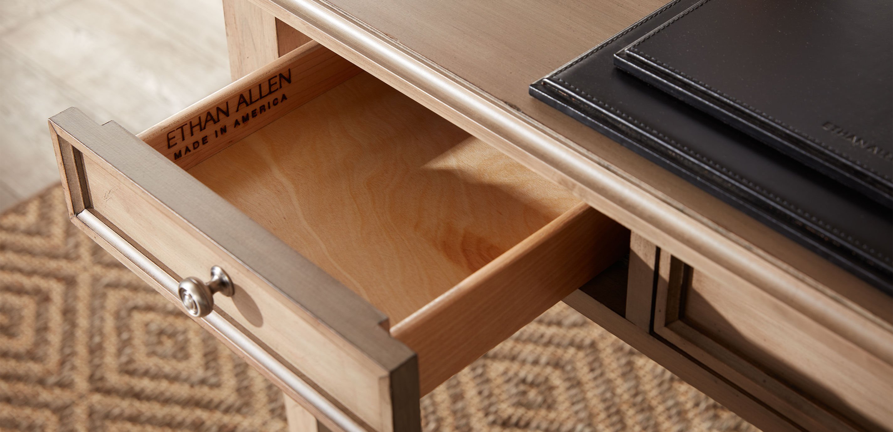 Custom Square-Corner Home Office Desk_5