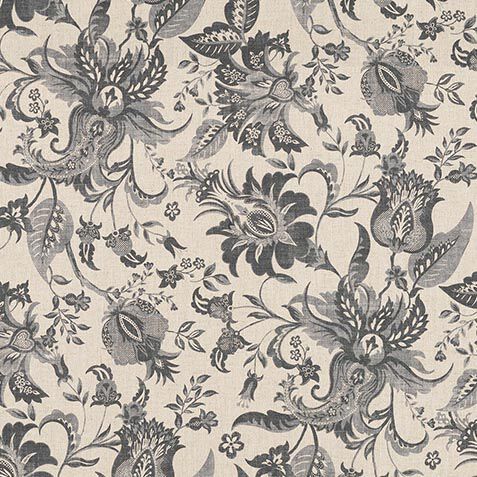 Davinca Charcoal Fabric By the Yard image