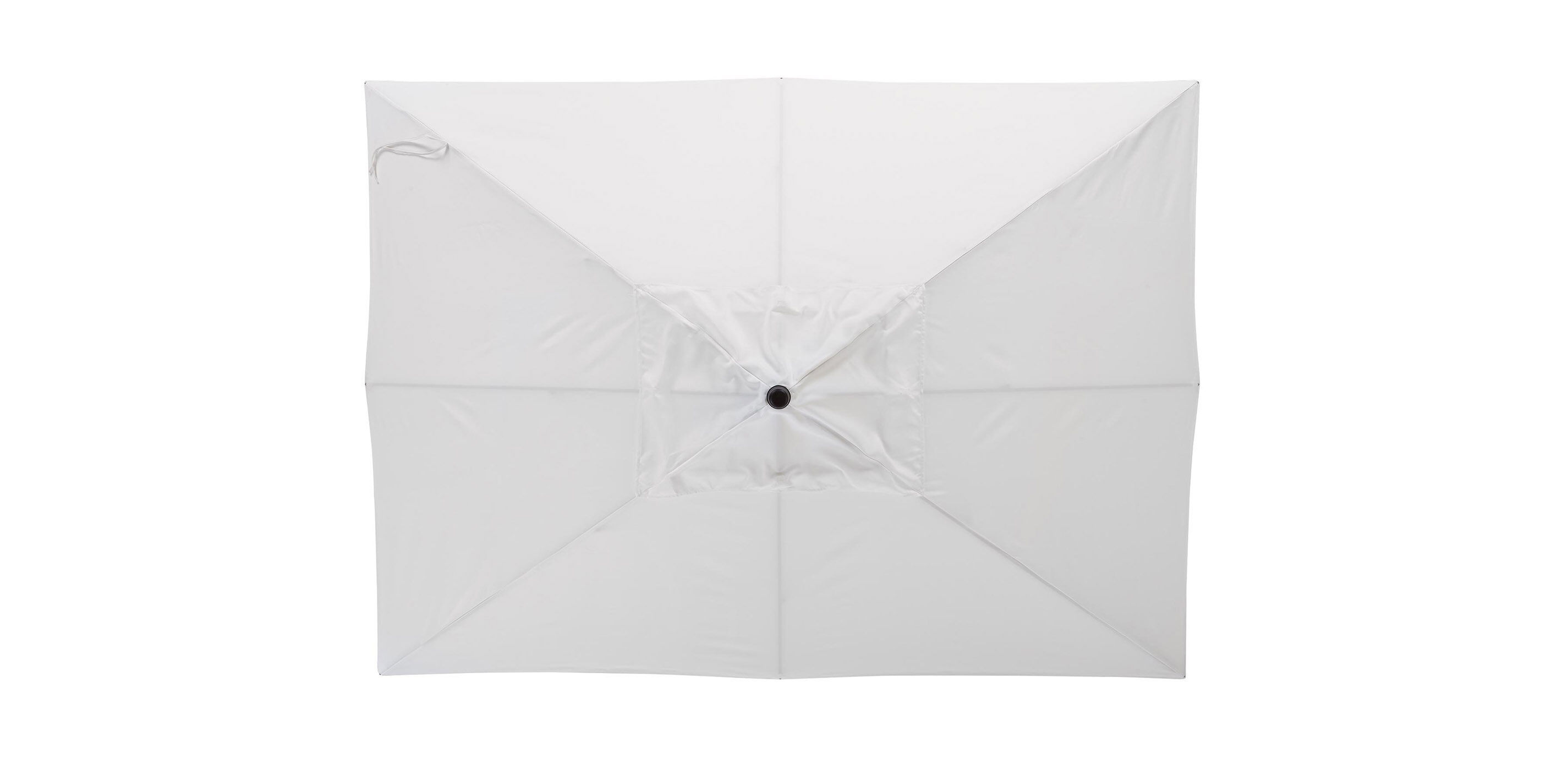 8' x 11' Single Vent Umbrella White