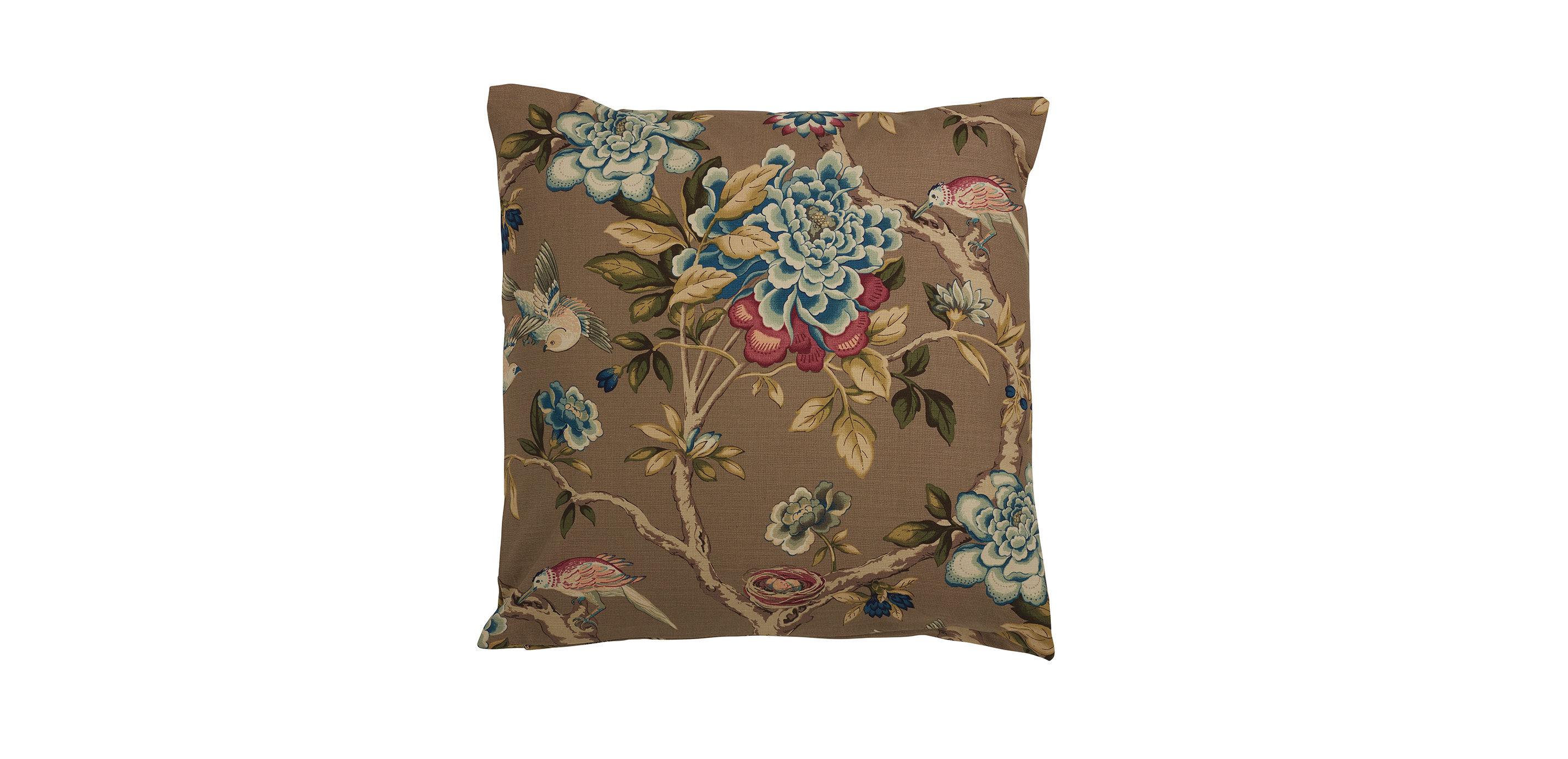Bird Toile Pillow