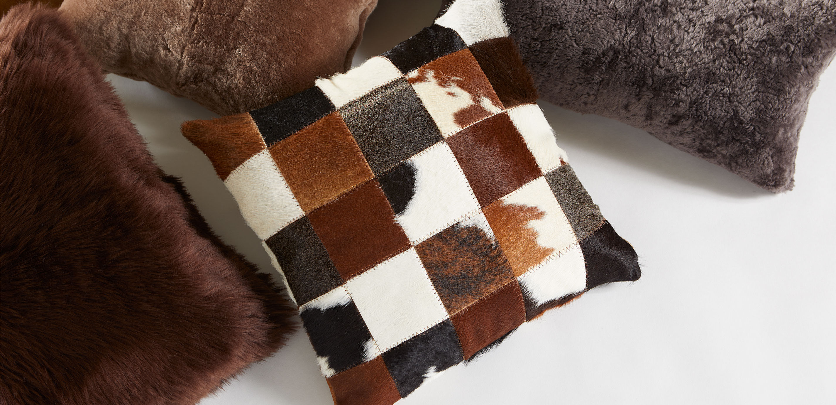 Cowhide Patchwork Pillow_4