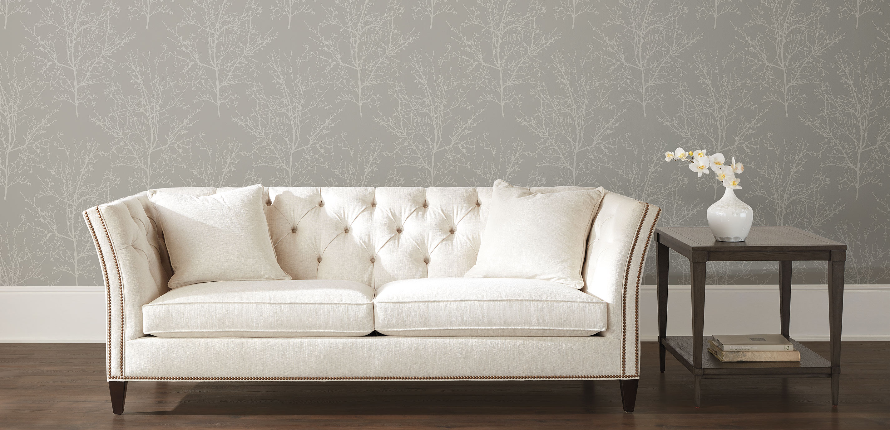 Glass Bead Branches Wallpaper_1