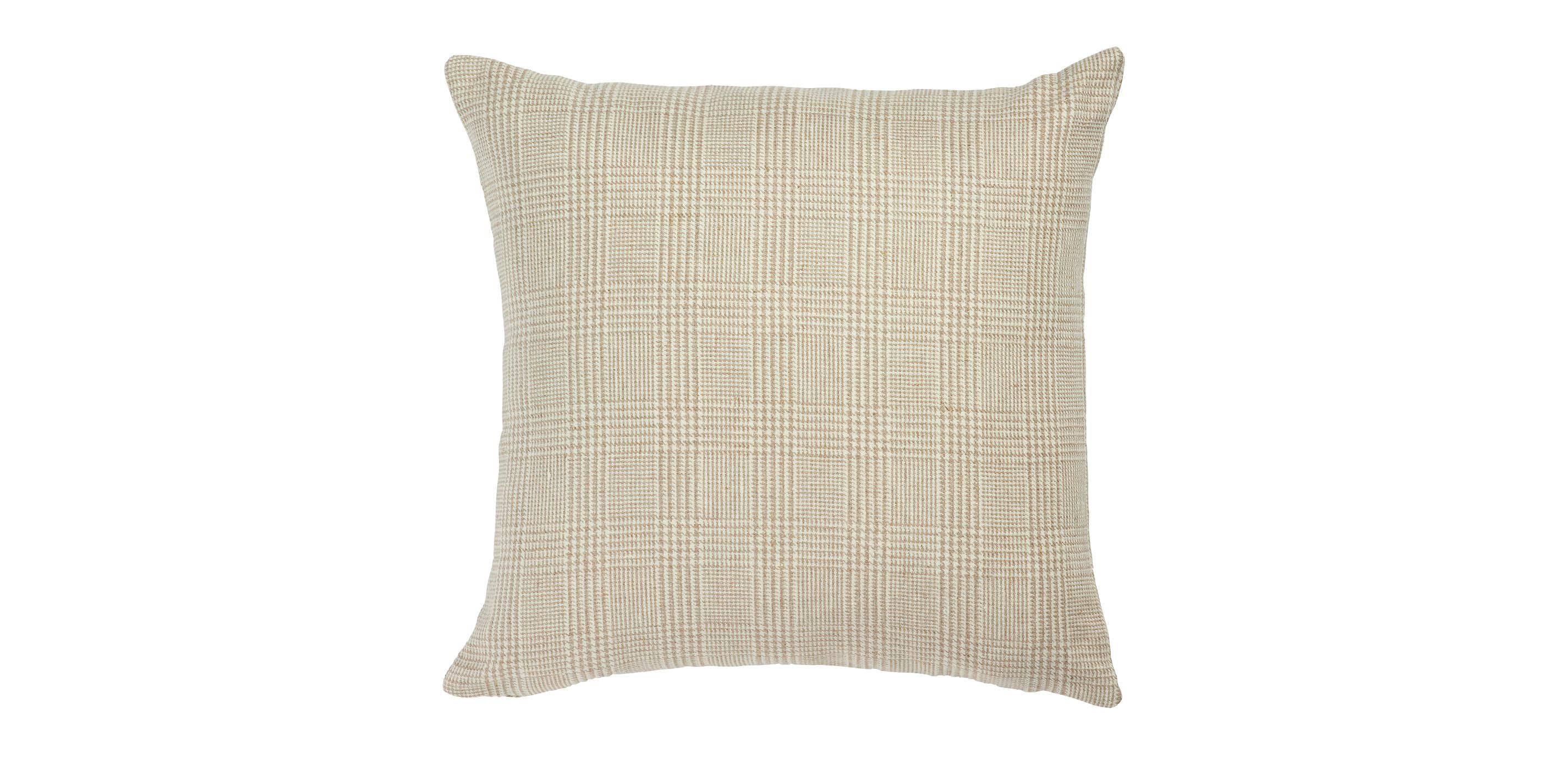 Linen Houndstooth Pillow
