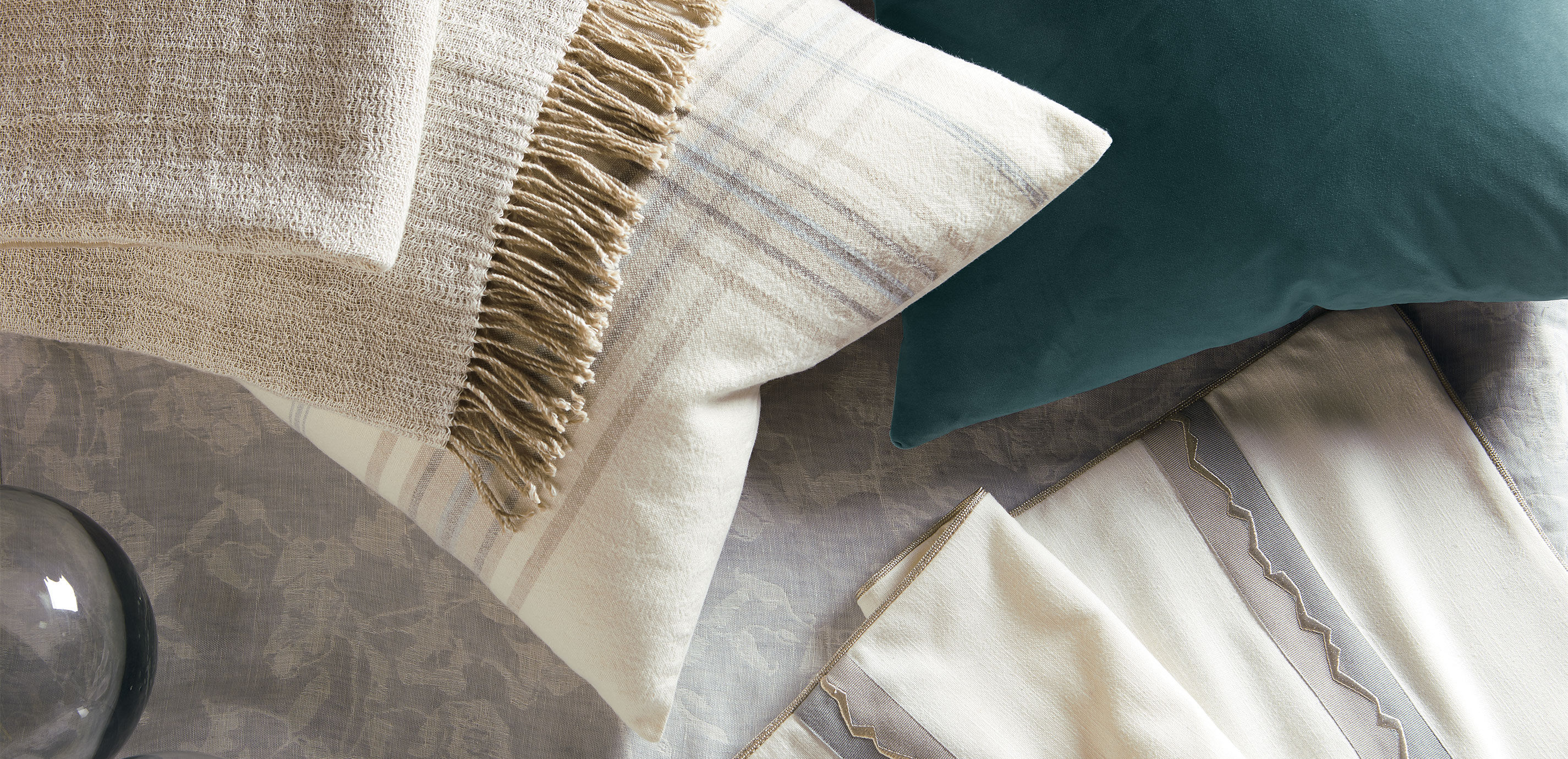 White Banded Bolster Pillow_5