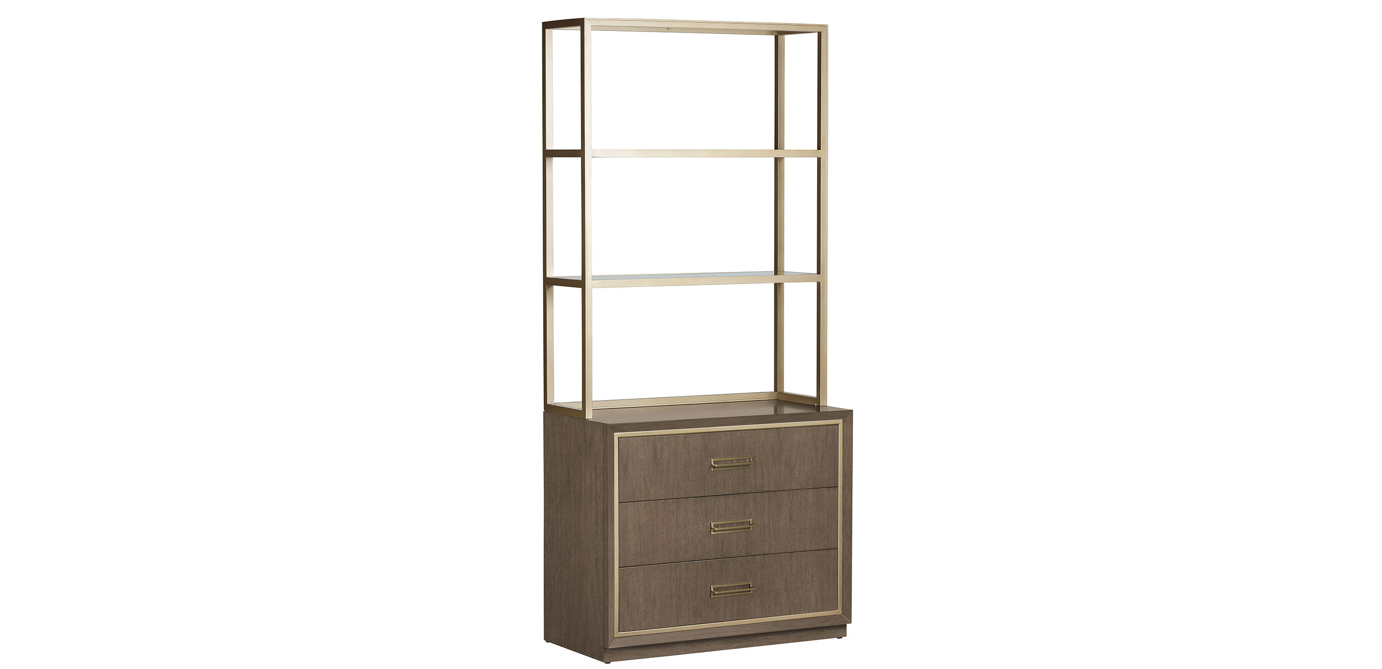 Faraday Classic Two-Drawer File Cabinet with Hutch_1