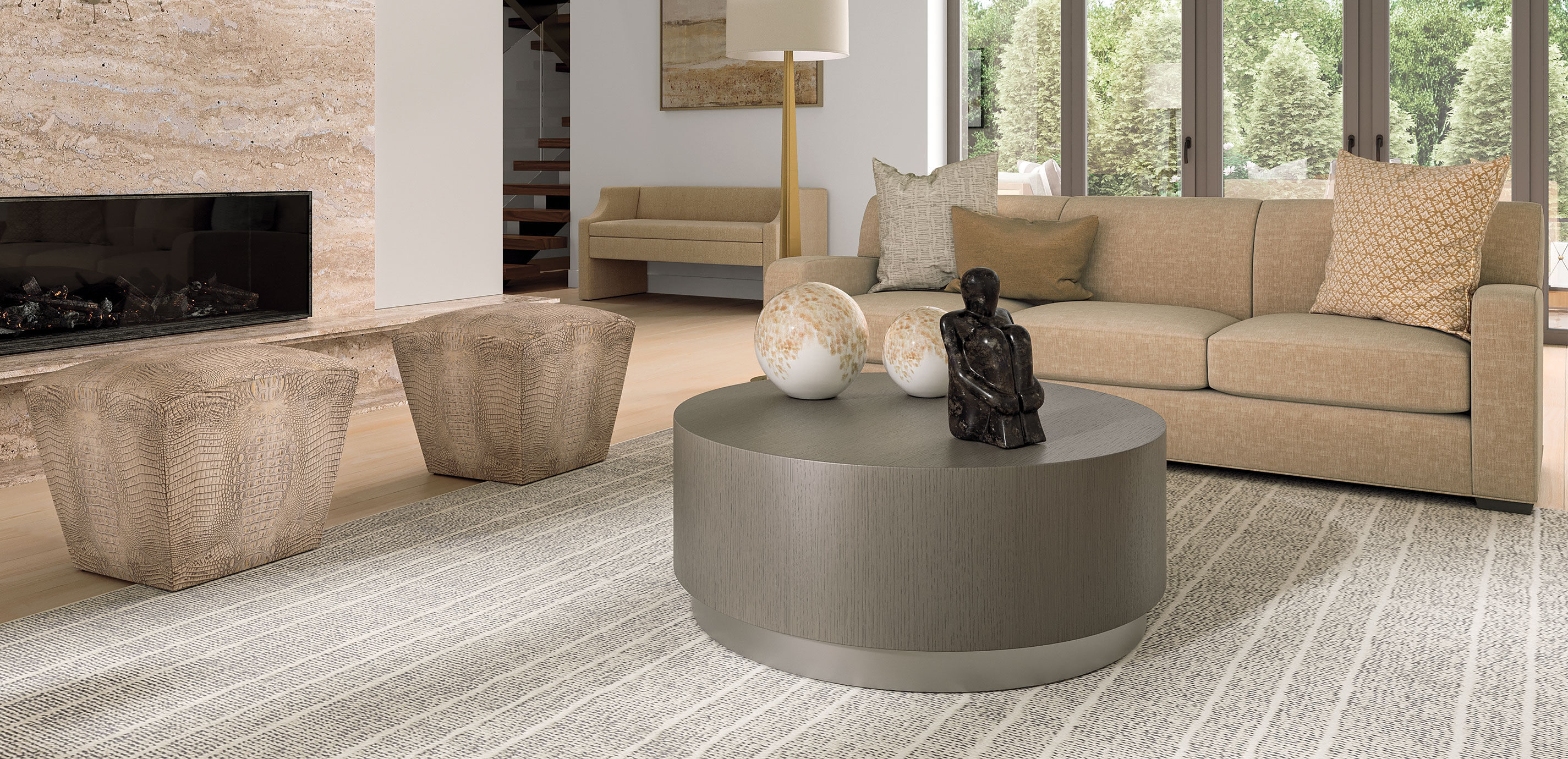 Kellan Modern Club Sofa_8