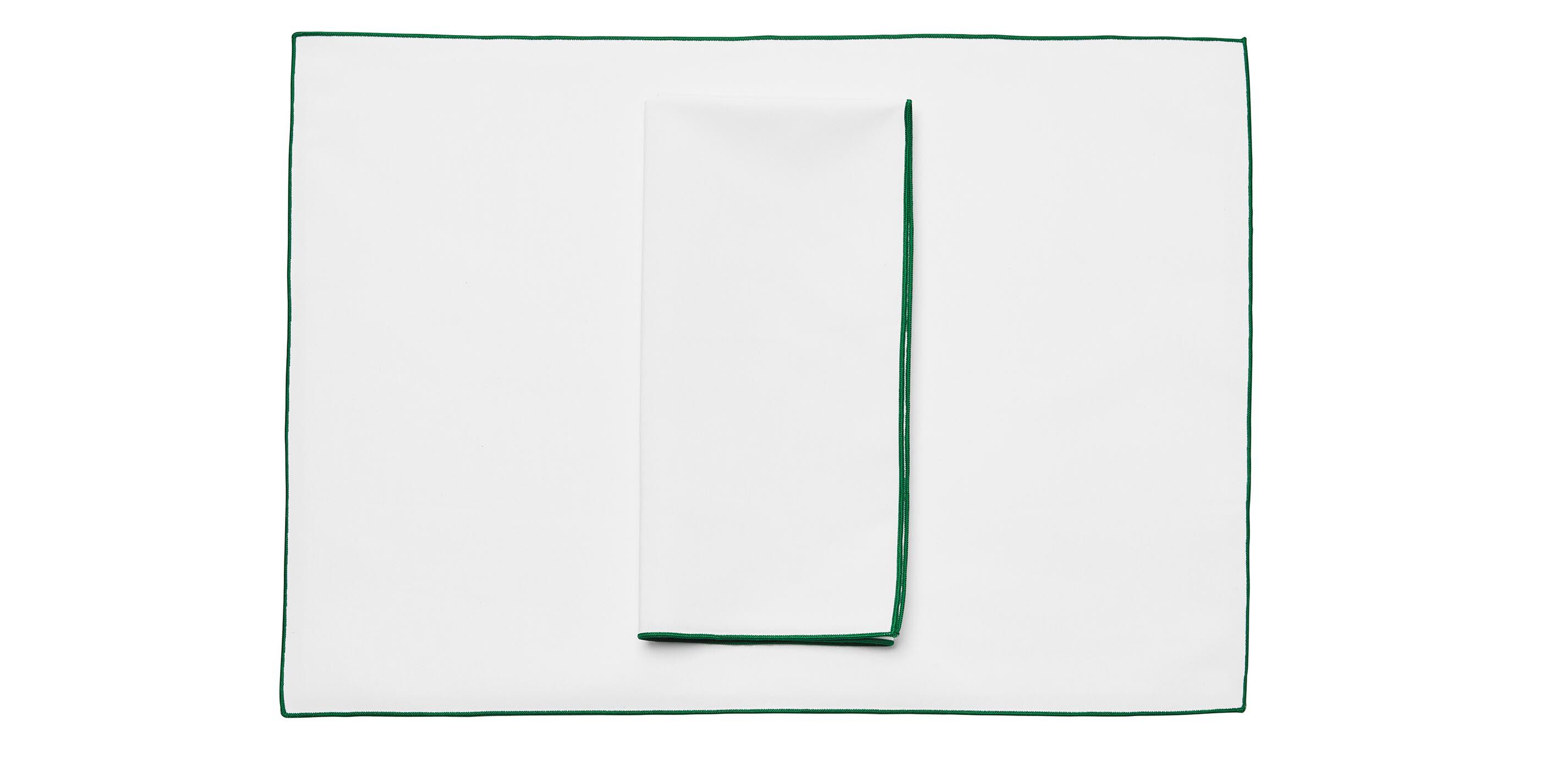 Arlo Custom Embroidered Cloth Placemats, Set of 4_1