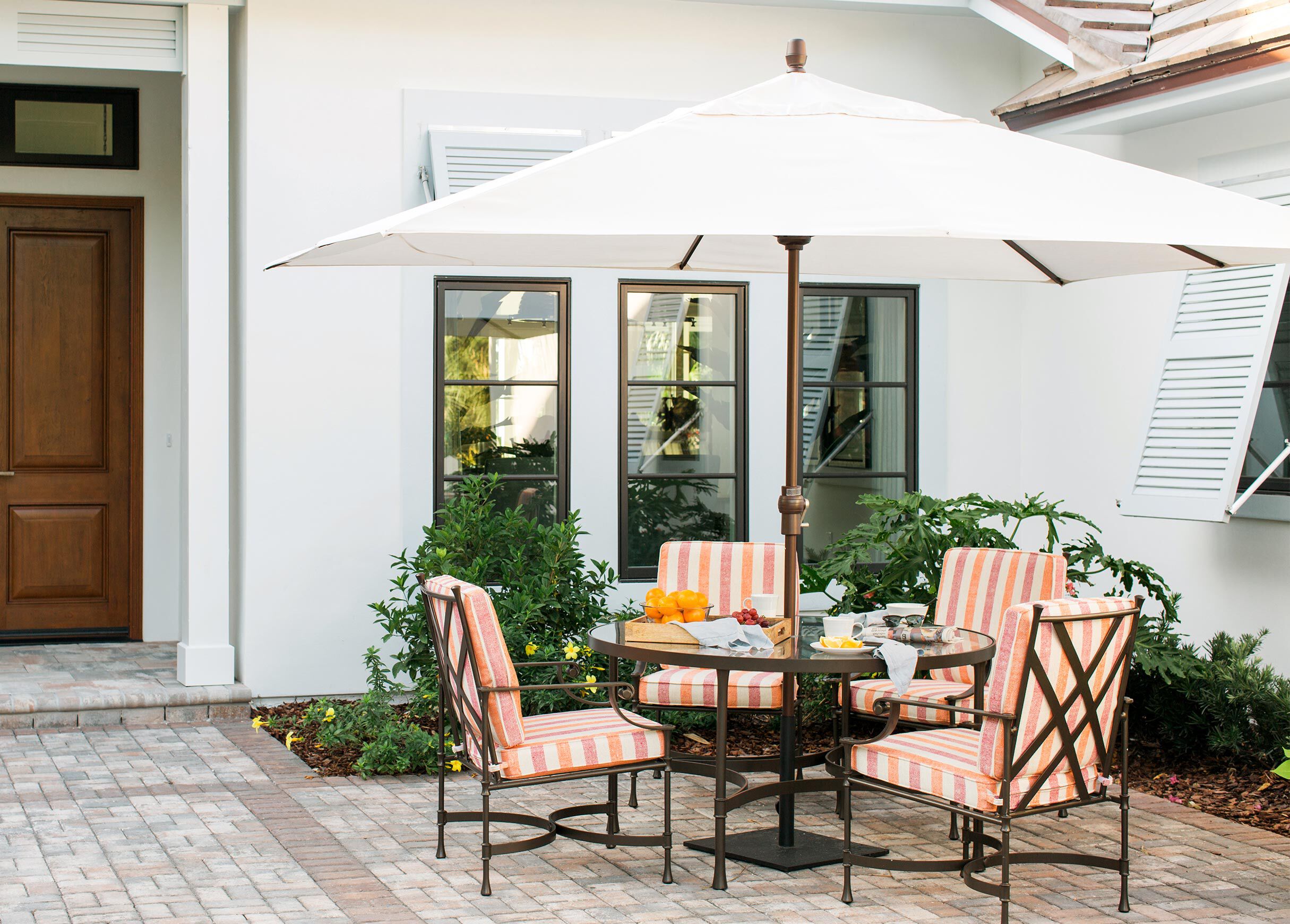 Square Steel Umbrella Base, 35 lbs_2