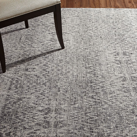 Ikat Rug, Gray/Ivory Product Tile Hover Image 041267