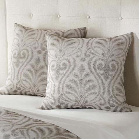 Washed Linen Scroll Sham image