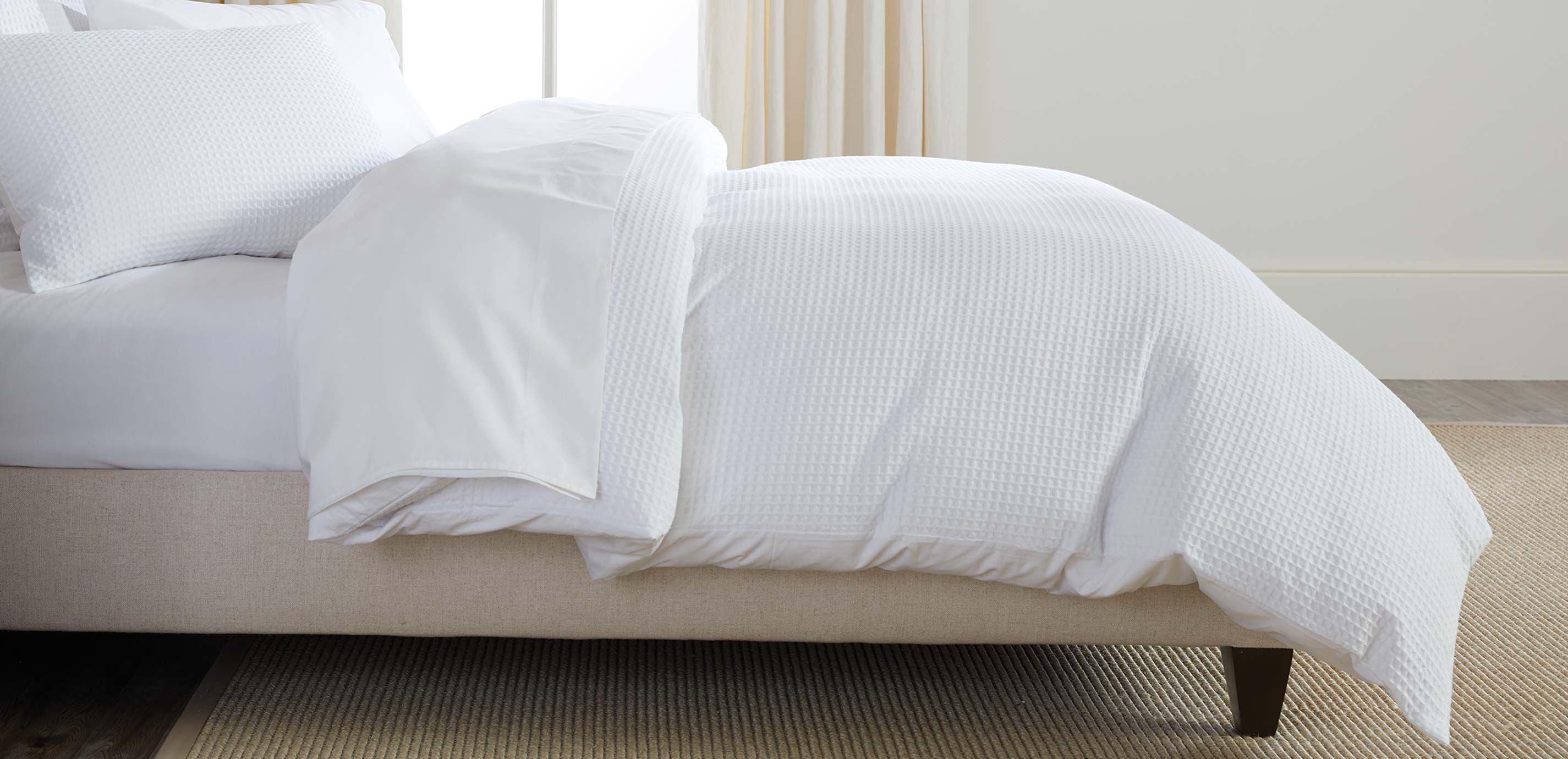 Waffle Weave Duvet Cover