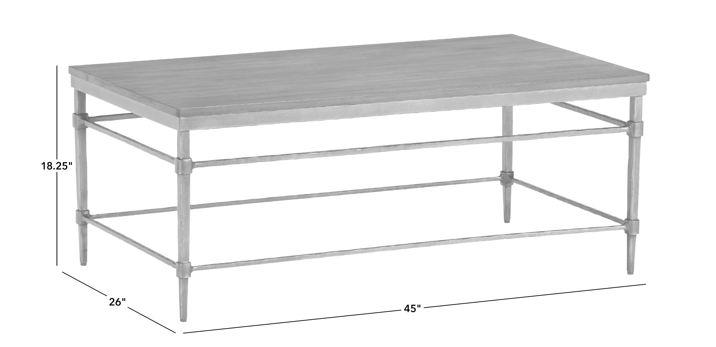 Vida Rectangular Wood-Top Coffee Table_1