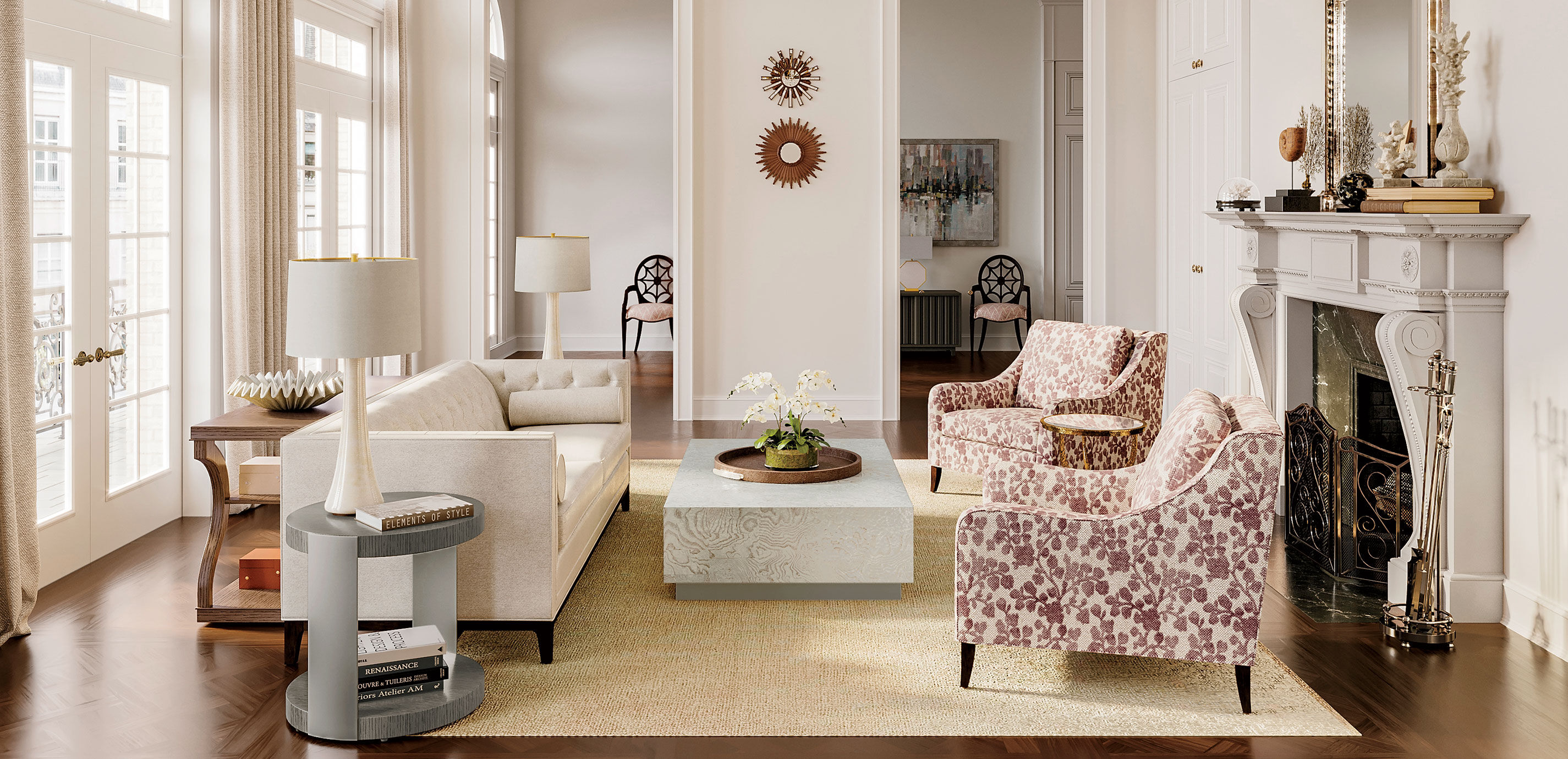 Braemore Rectangular Plinth-Base Coffee Table_9