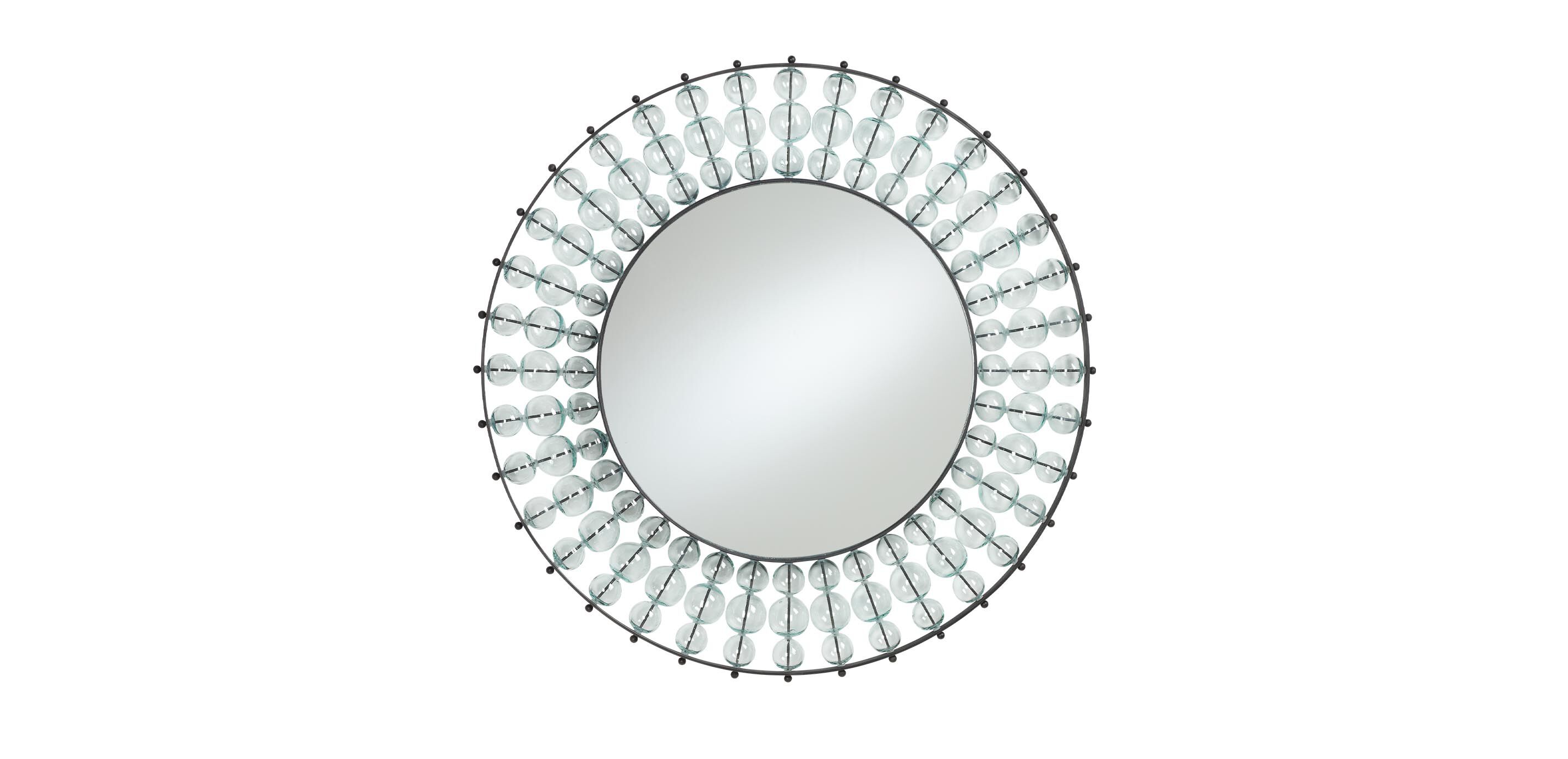 Ranyra Recycled Glass Wall Mirror