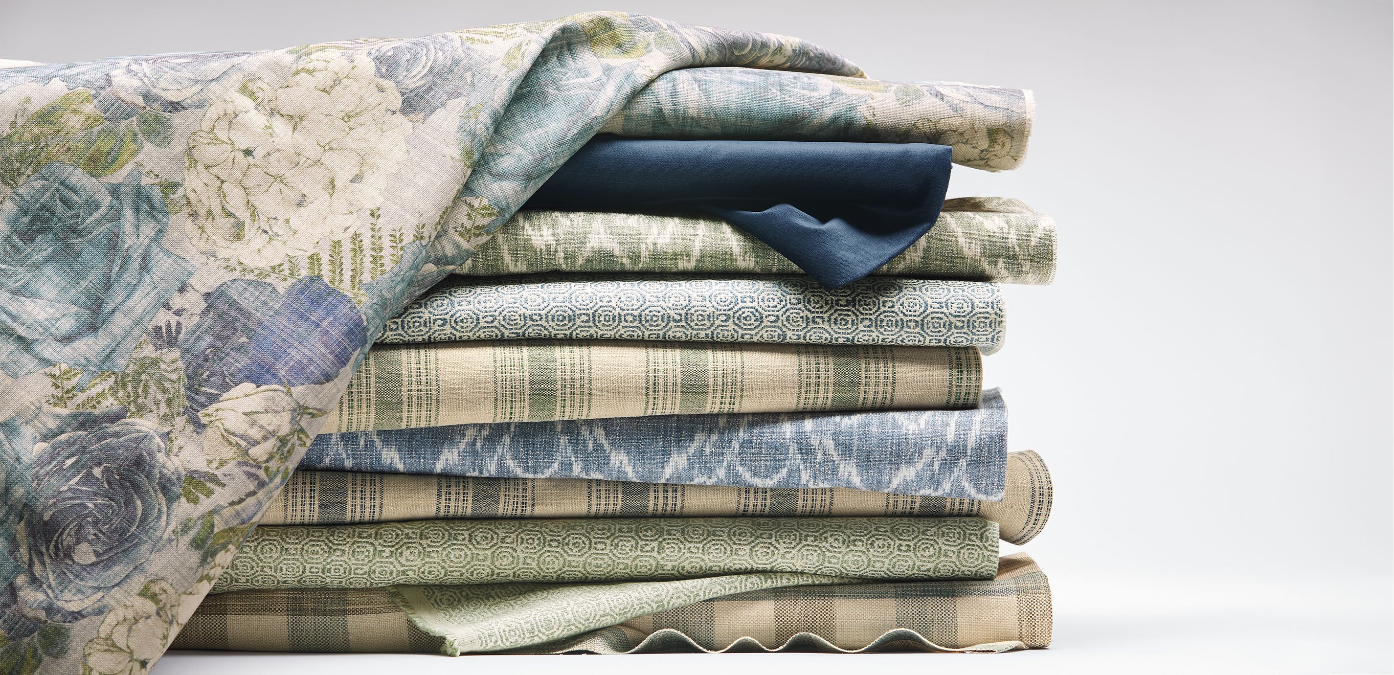 Sylvie Indigo Fabric By the Yard_7