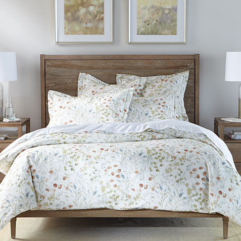 Country Floral Duvet Cover and Sham image