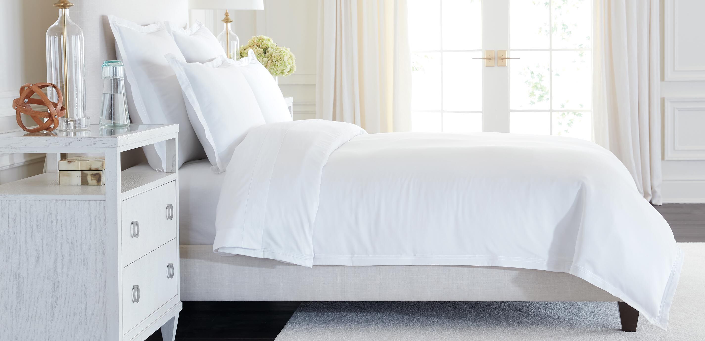 Solid Silk Blended Euro Sham_1