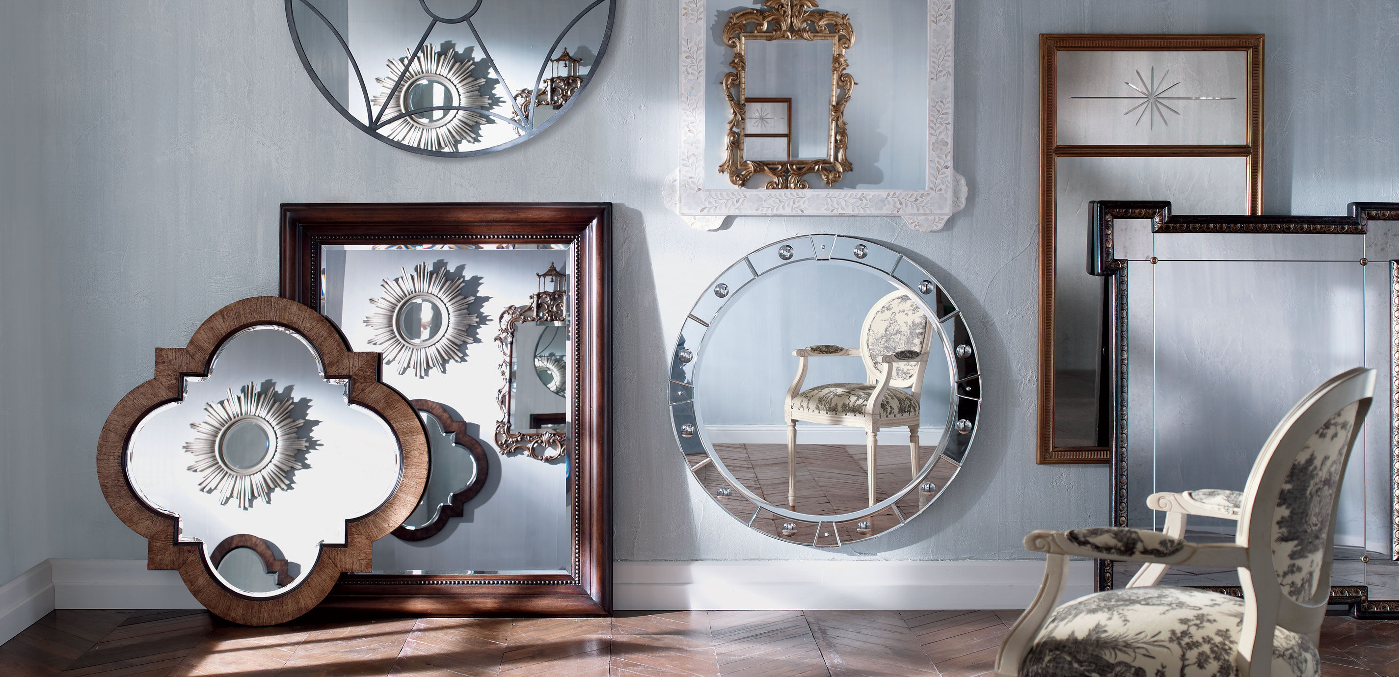 Dark Quatrefoil Mirror Mirrors Ethan Allen