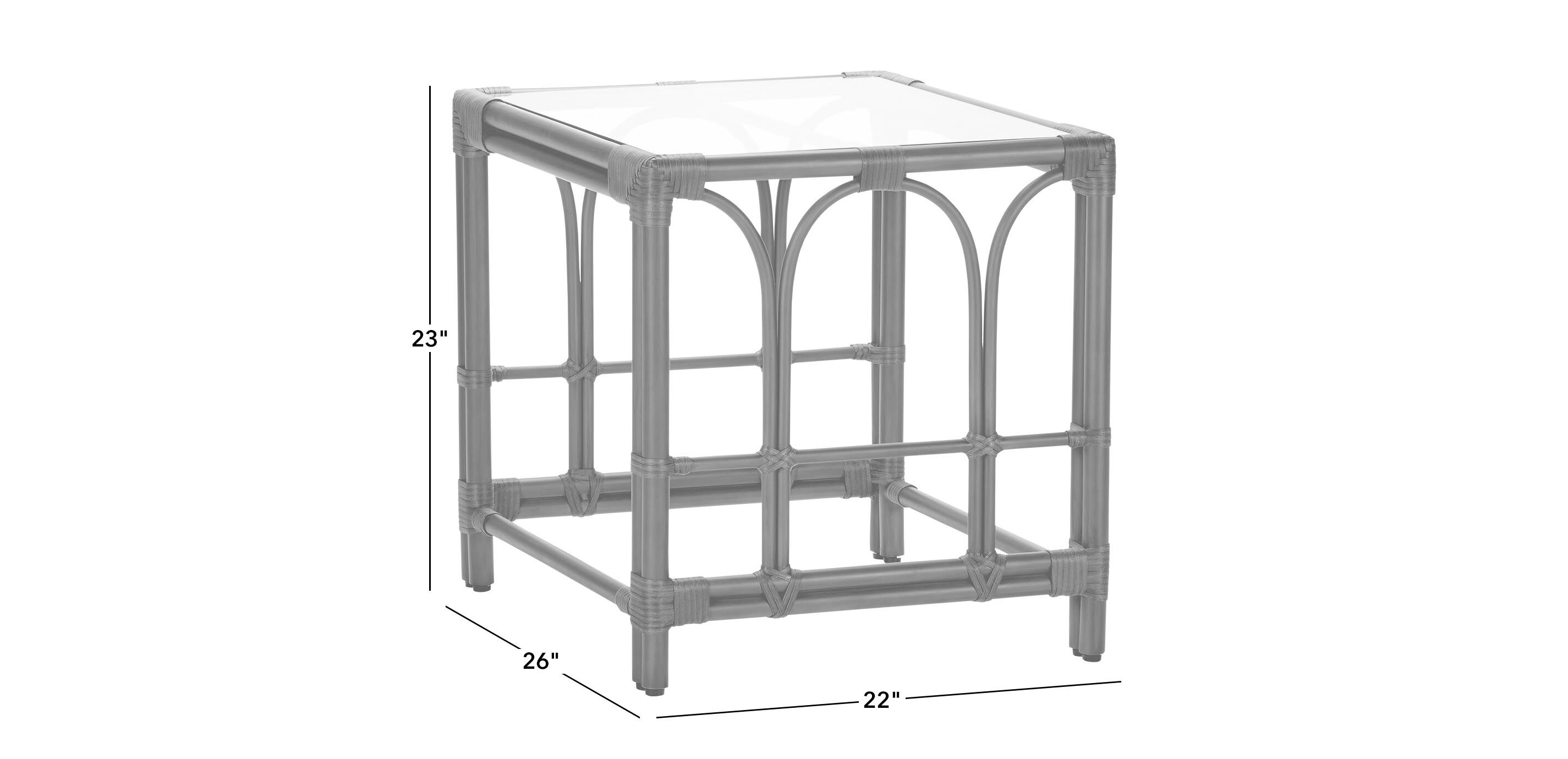 Cape Monaco Outdoor End Table_1