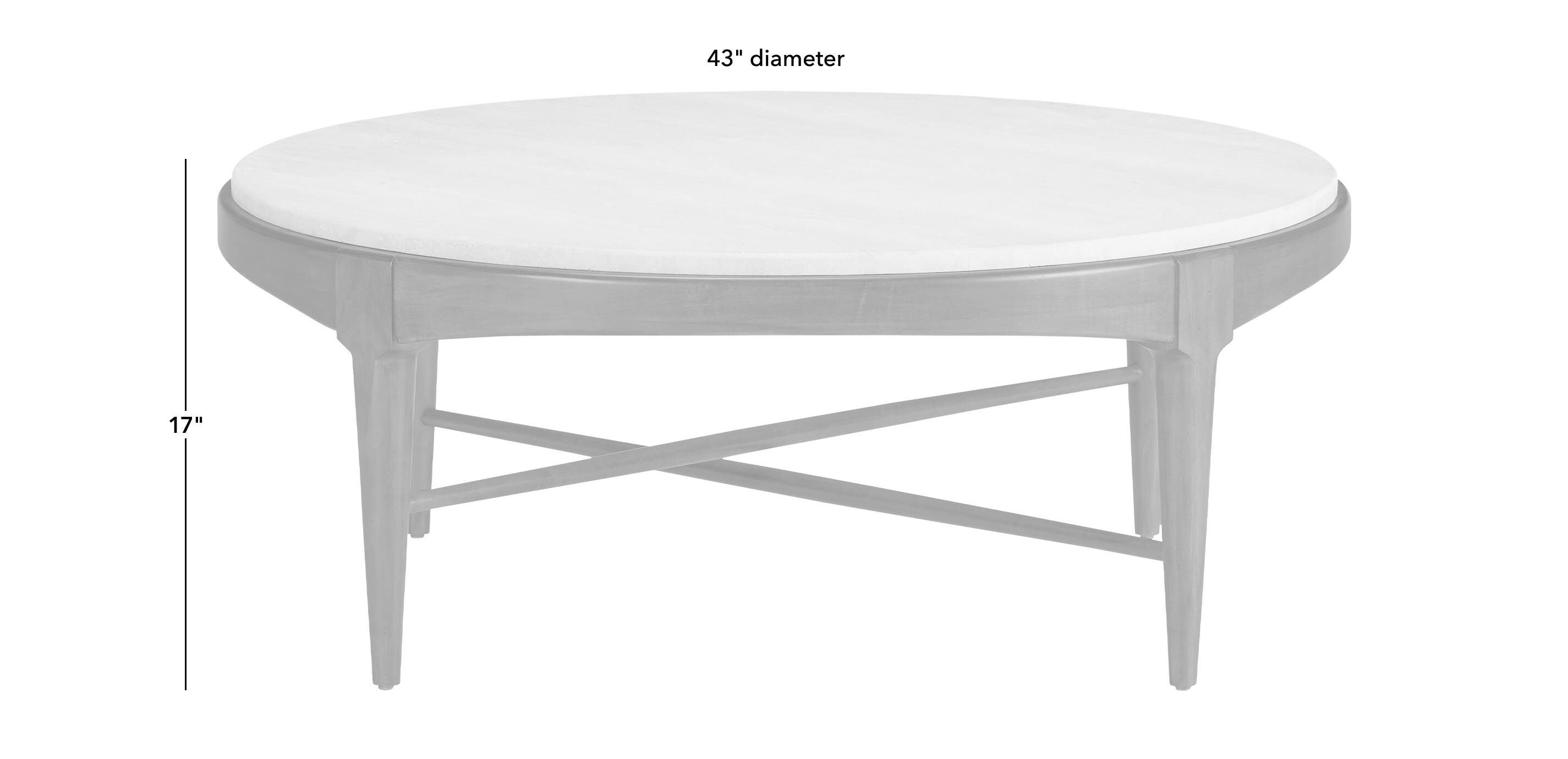 Draper Round Travertine Coffee Table_3