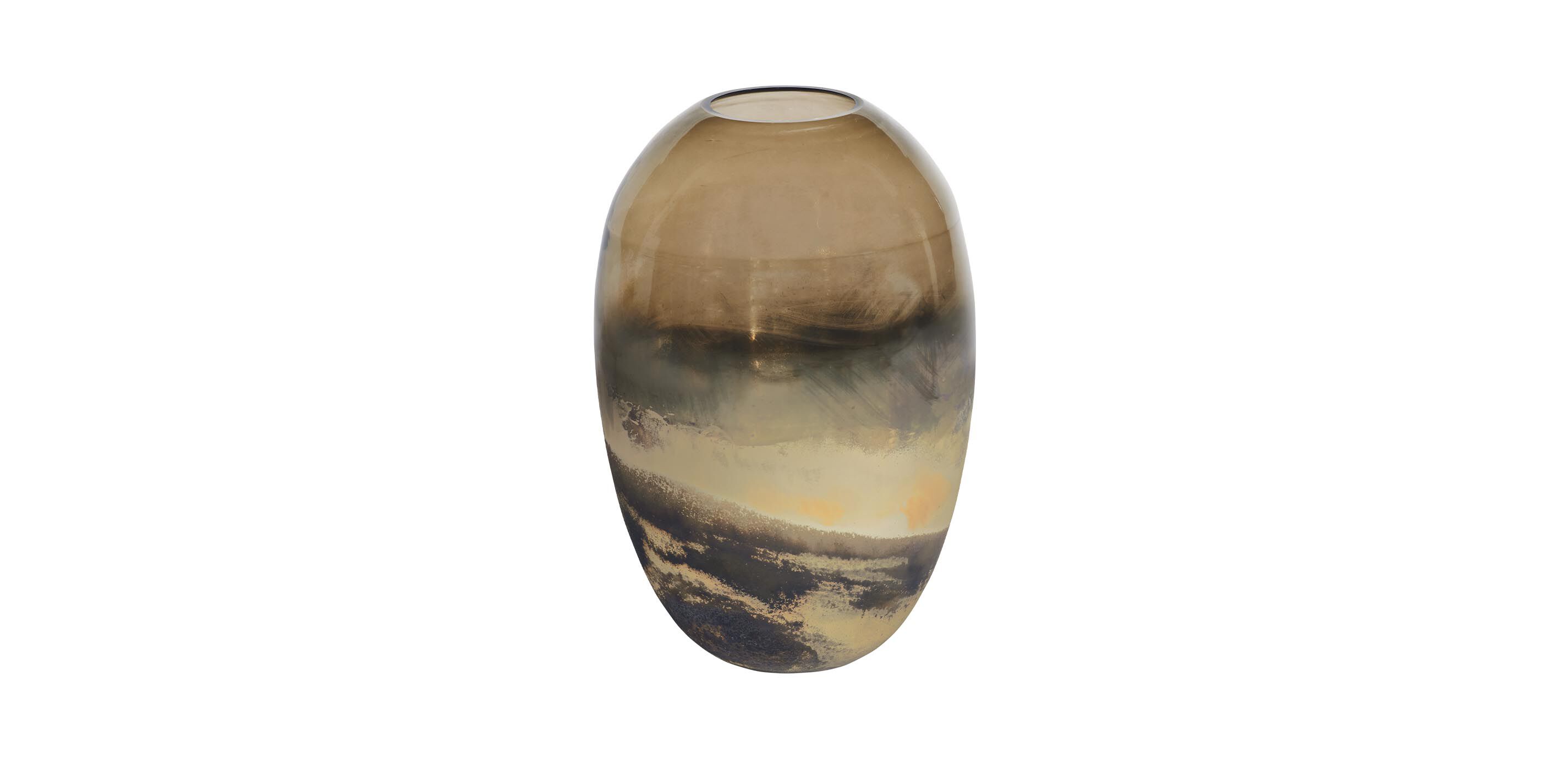 Desert Smoke Glass Vase