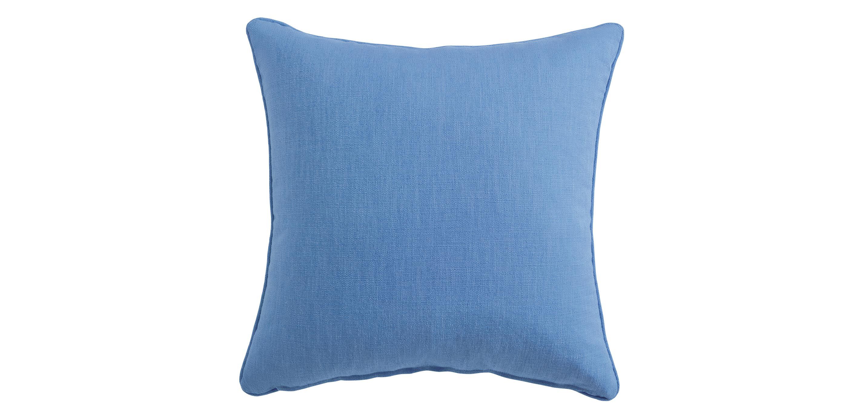 Blue Botanical Embroidered Pillow_1