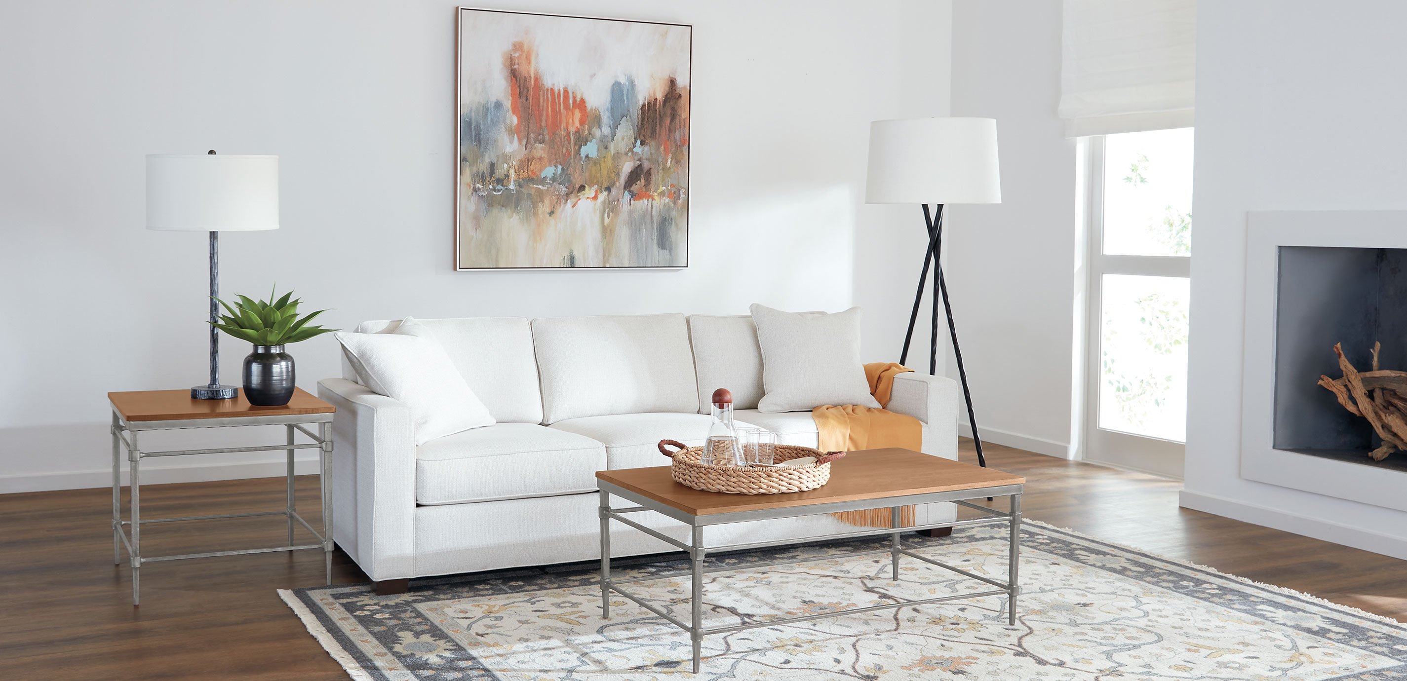 Vida Rectangular Wood-Top Coffee Table_4