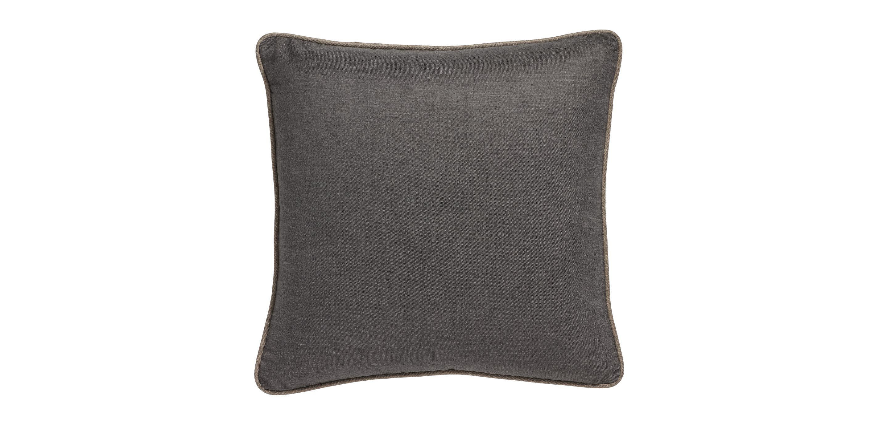 Travale Two-Tone Pillow, Gray