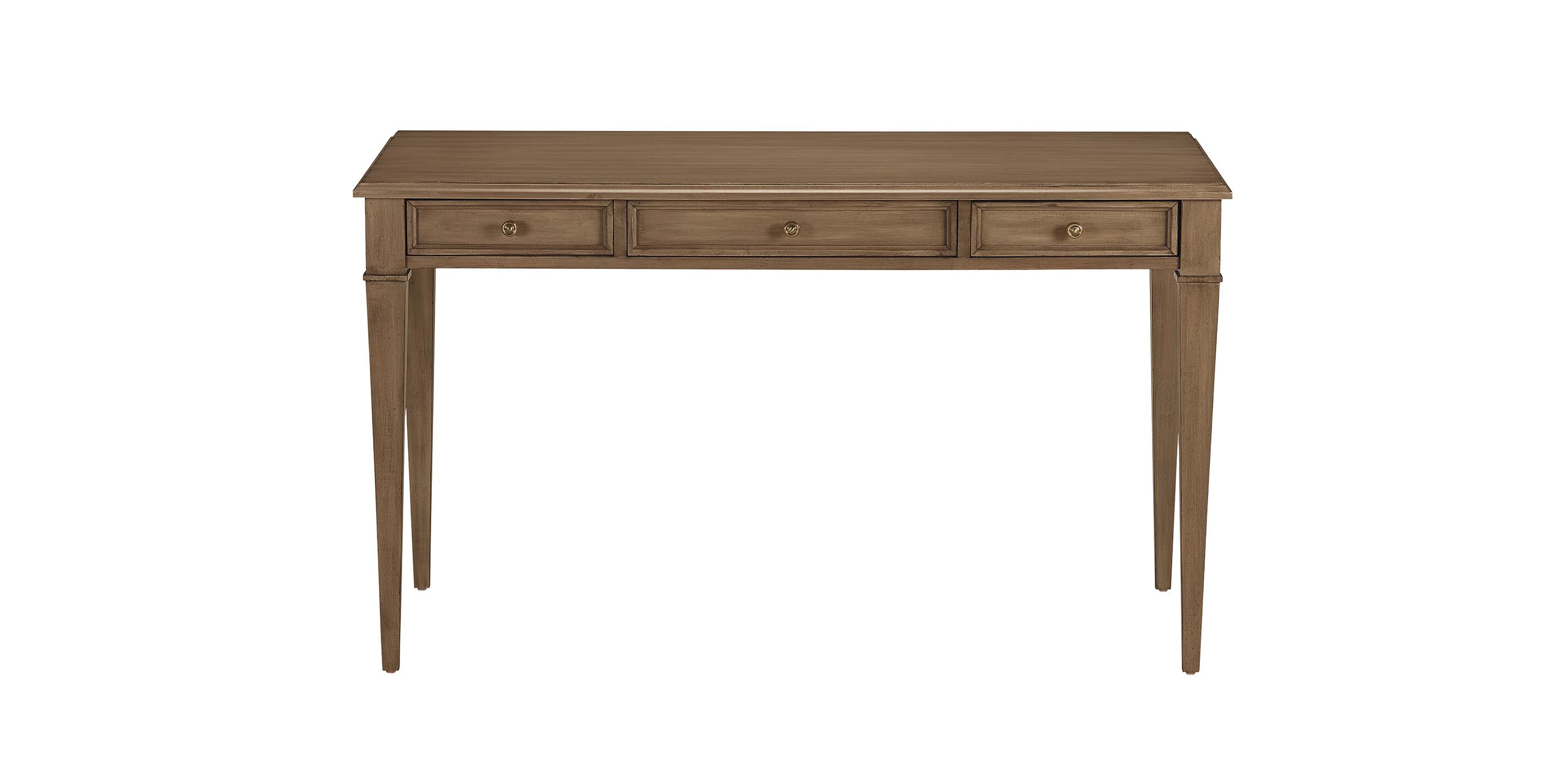 Custom Square-Corner Home Office Desk