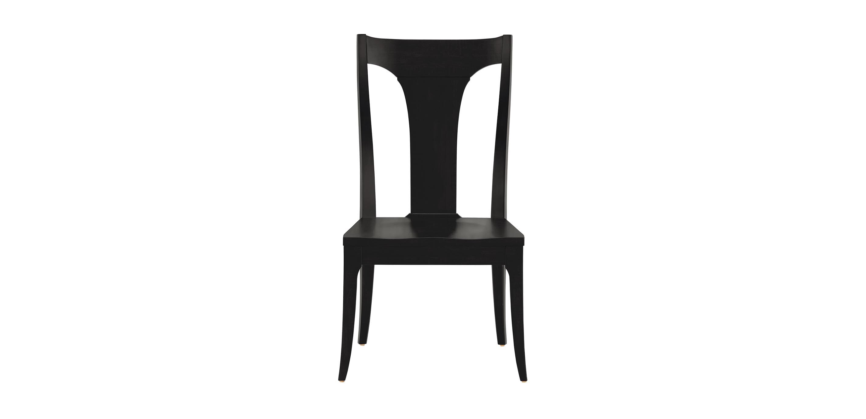 Artemis Dining Side Chair, Wood Seat