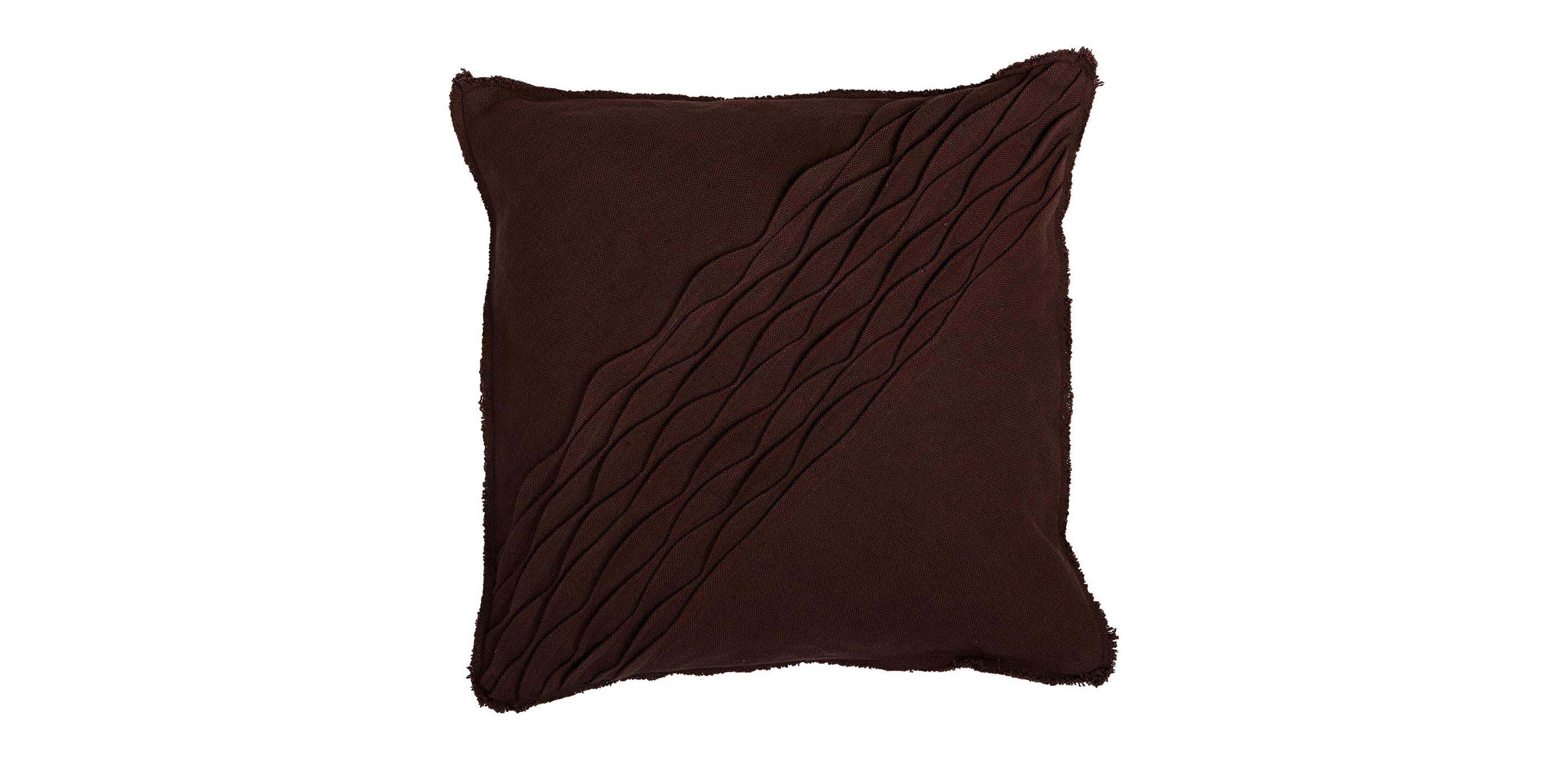 Diagonal Pleated Pillow