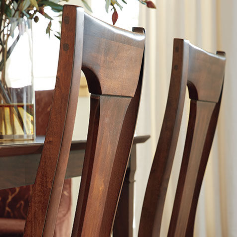 Artemis Dining Side Chair, Wood Seat Product Tile Hover Image C56311