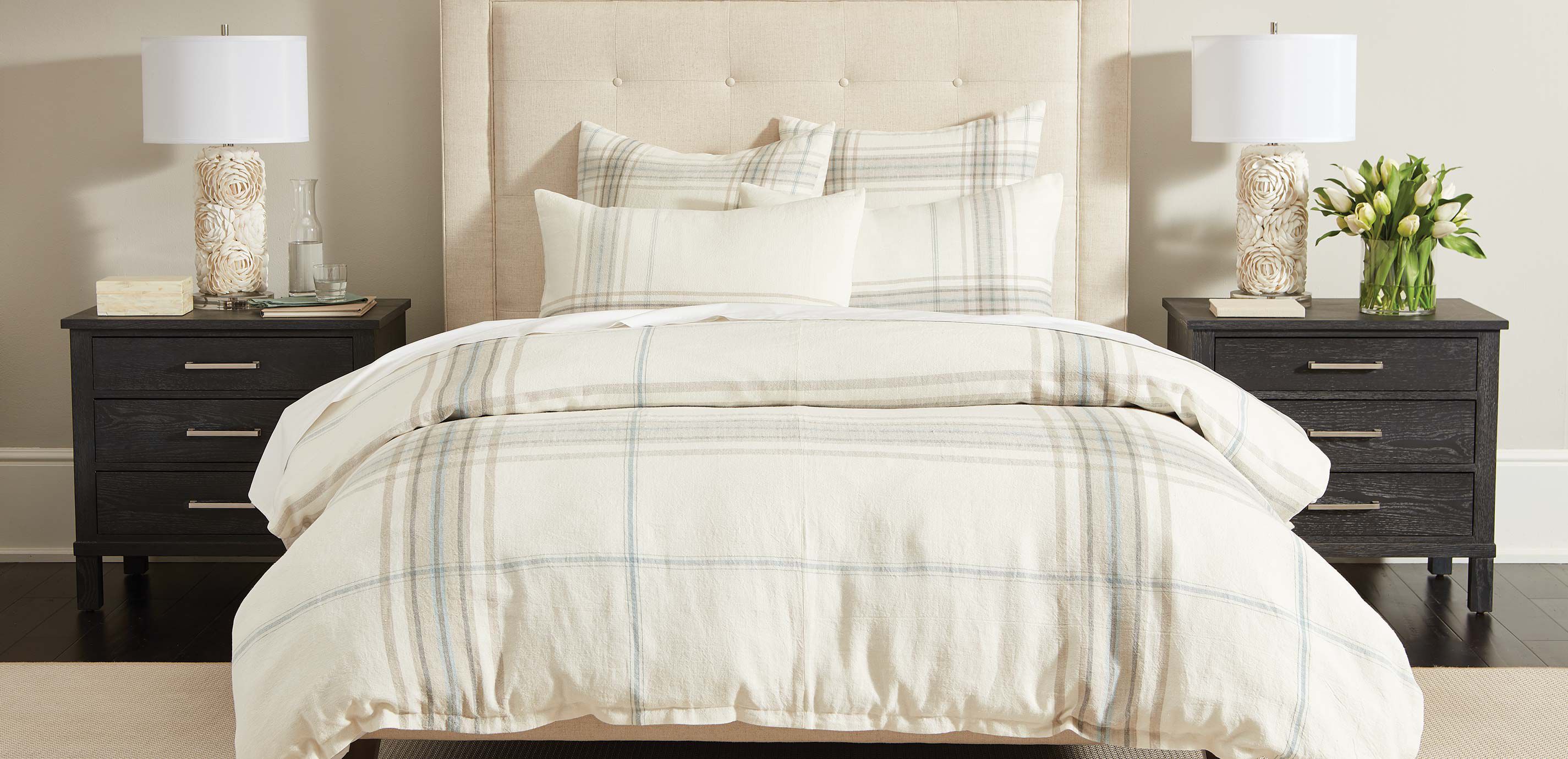 Grafton Plaid Duvet Cover and Sham