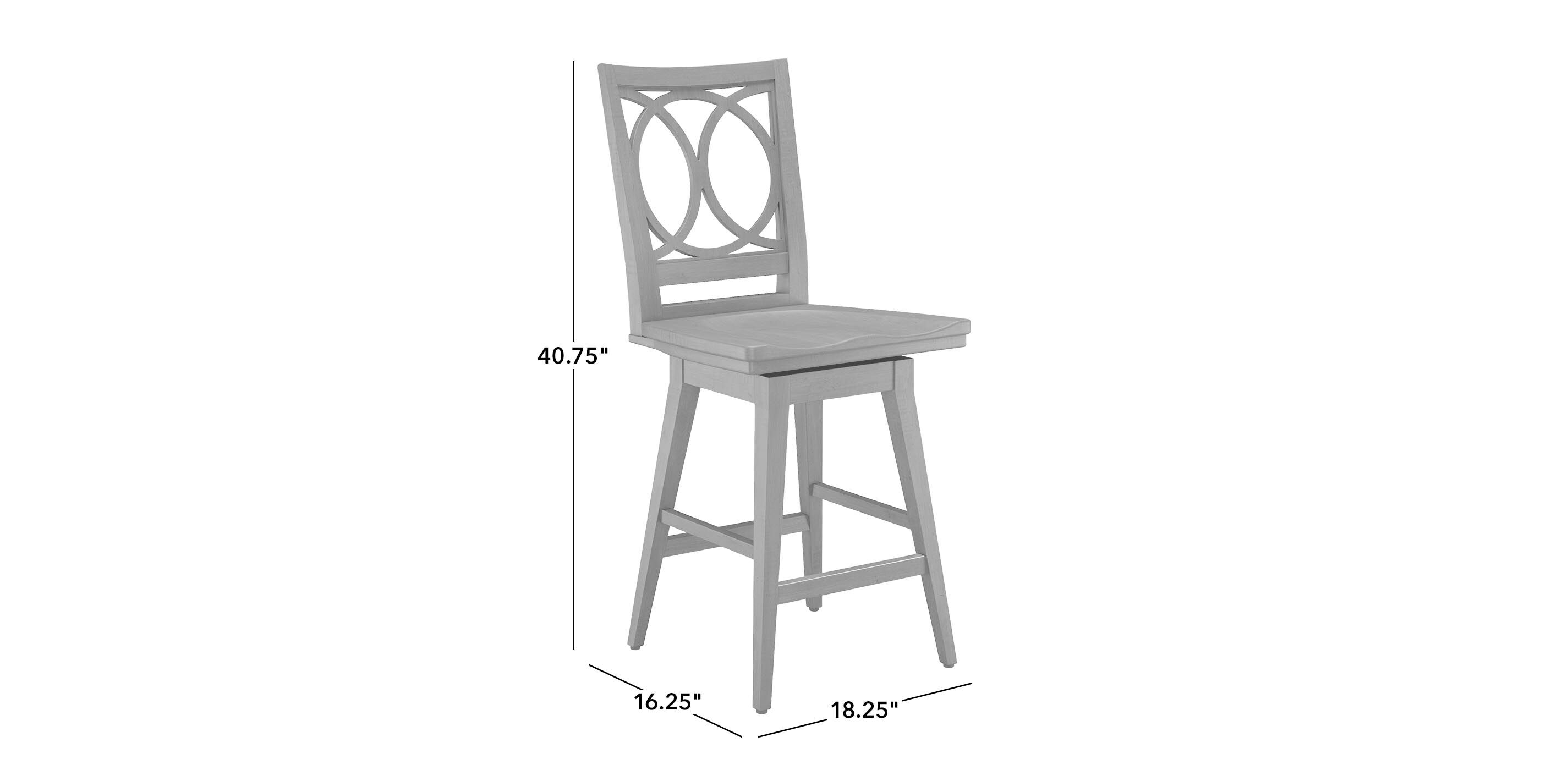 Cyra Swivel Counter Stool, Wood Seat_1