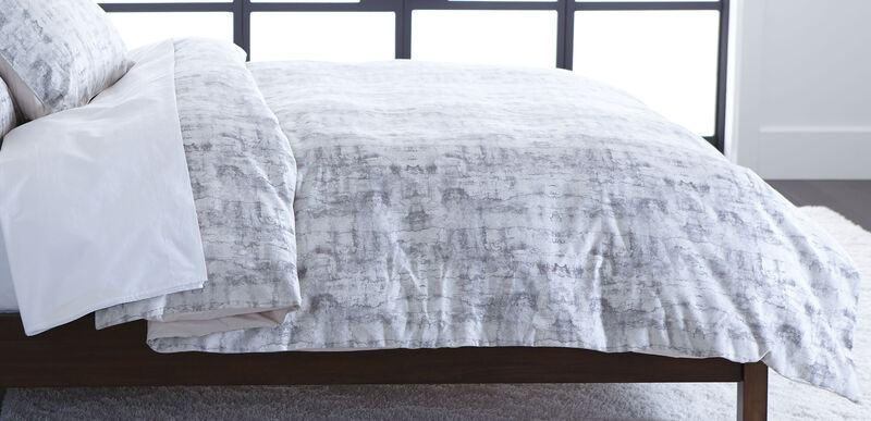 Marbled Jacquard Luxury Bedding Duvet Cover Shams Ethan Allen