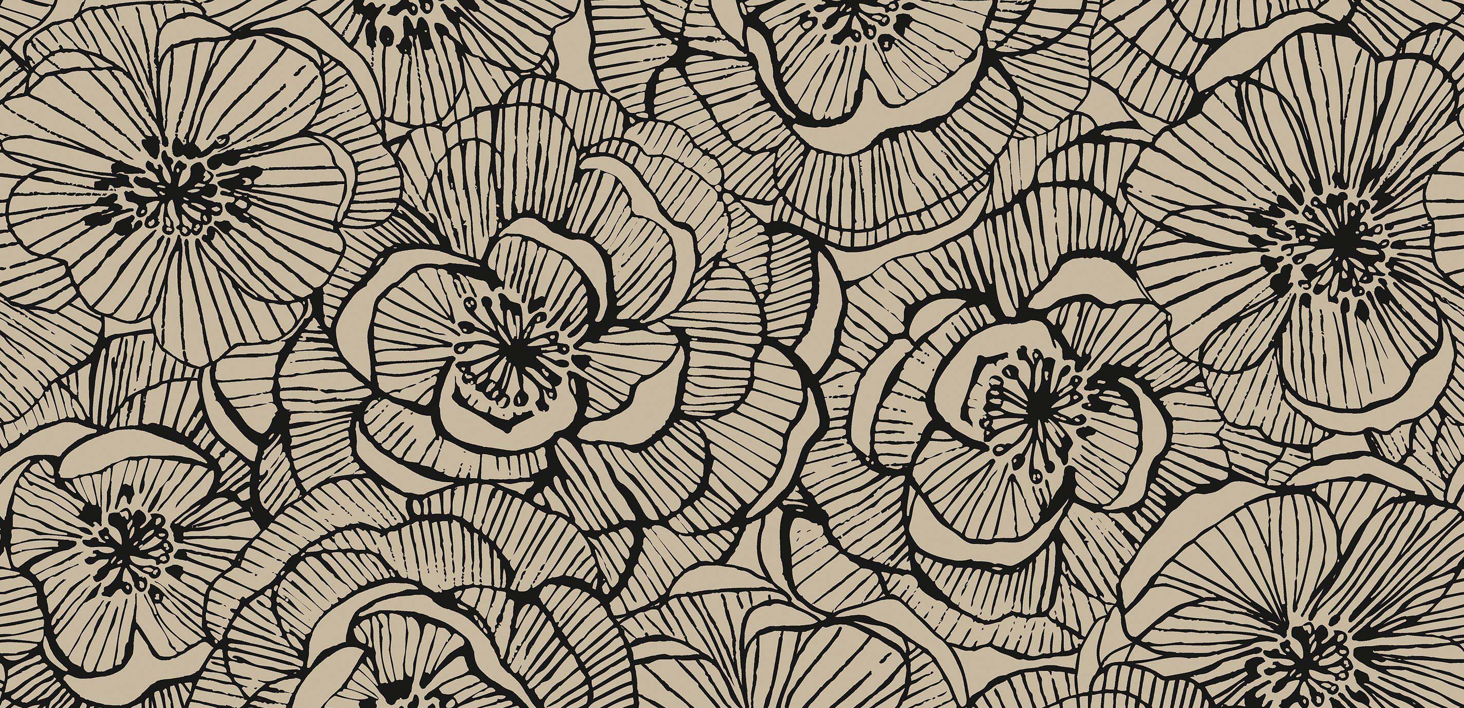 Suzette Floral Wallpaper