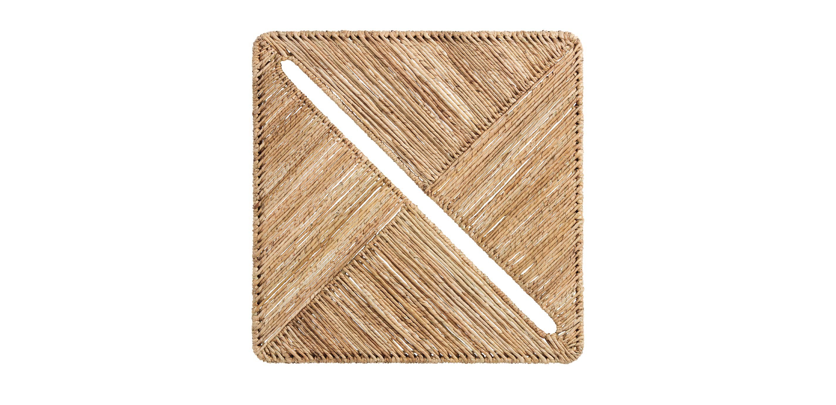 Nuala Seagrass Square Wall Panel